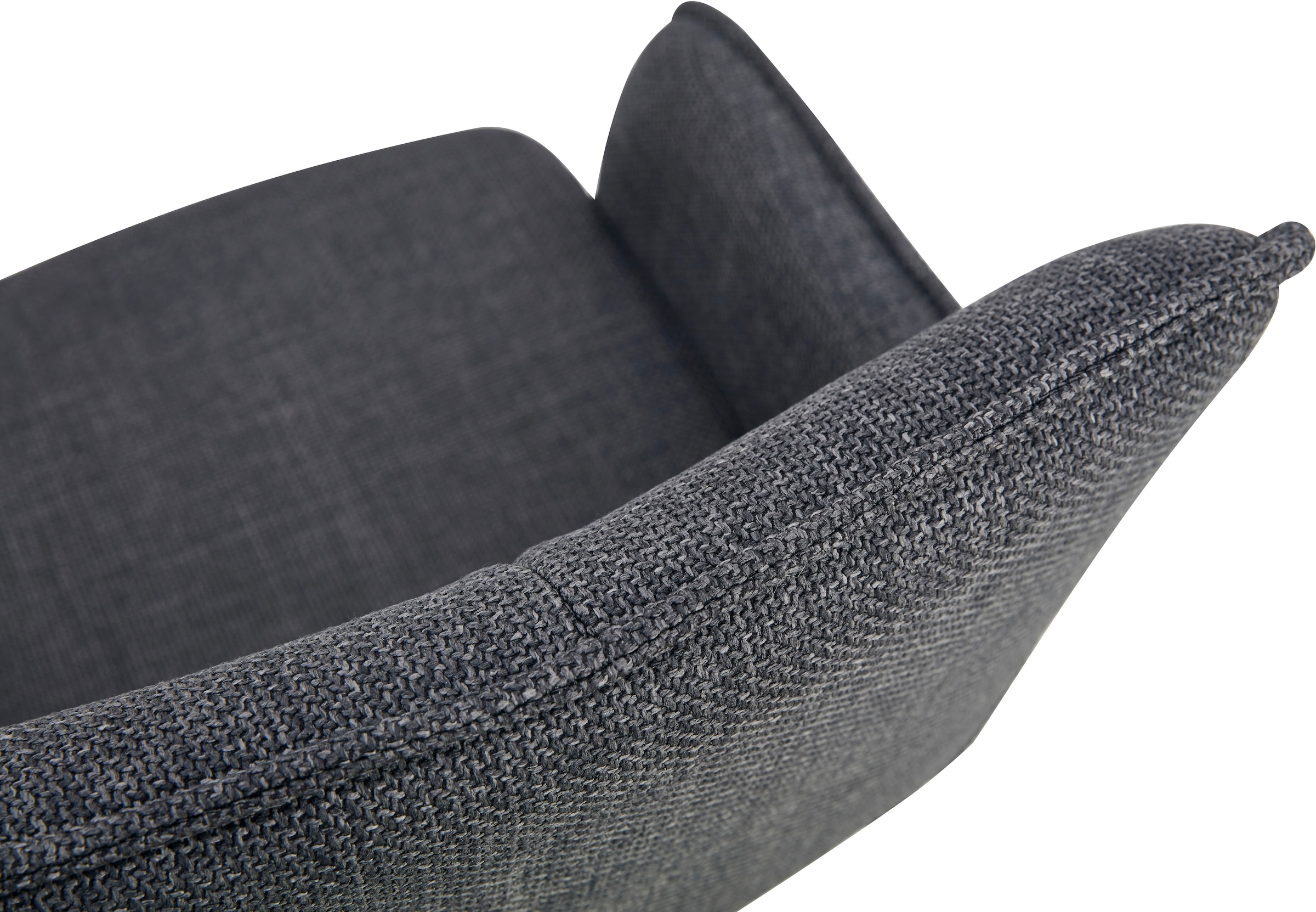 Home affaire Chaise pivotante »BELLEVILLE, 2er Set, mit Metallgestell in matt schwarz« (Set) 2 cuis