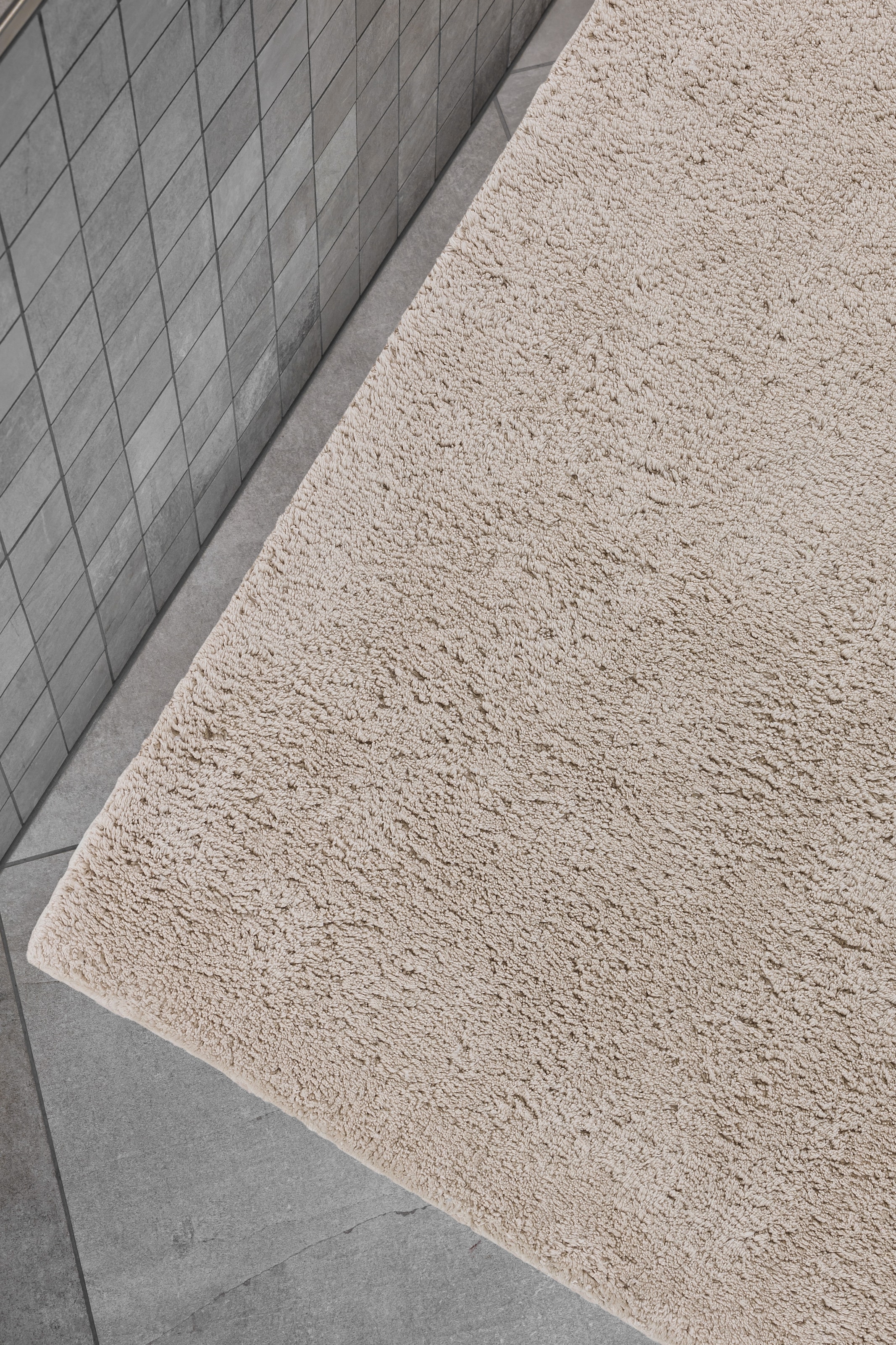 SCHÖNER WOHNEN-Kollektion Tapis de bain »Bahamas  Uni« Höhe 30 mm compatible chauffage au sol utilisable des deux côtés