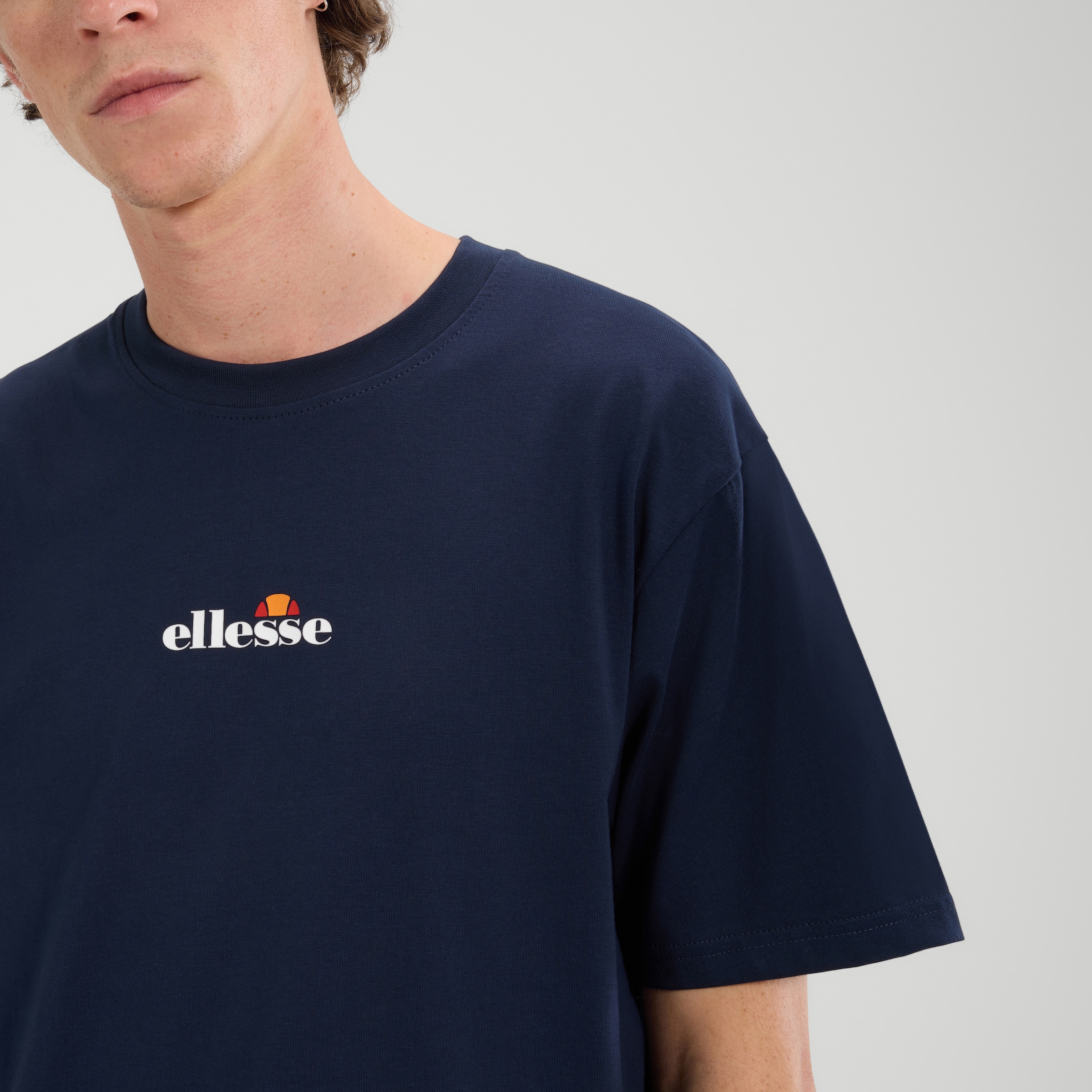 Ellesse T-shirt »Ollio 2 Tee« style sportif, col rond, manches courtes