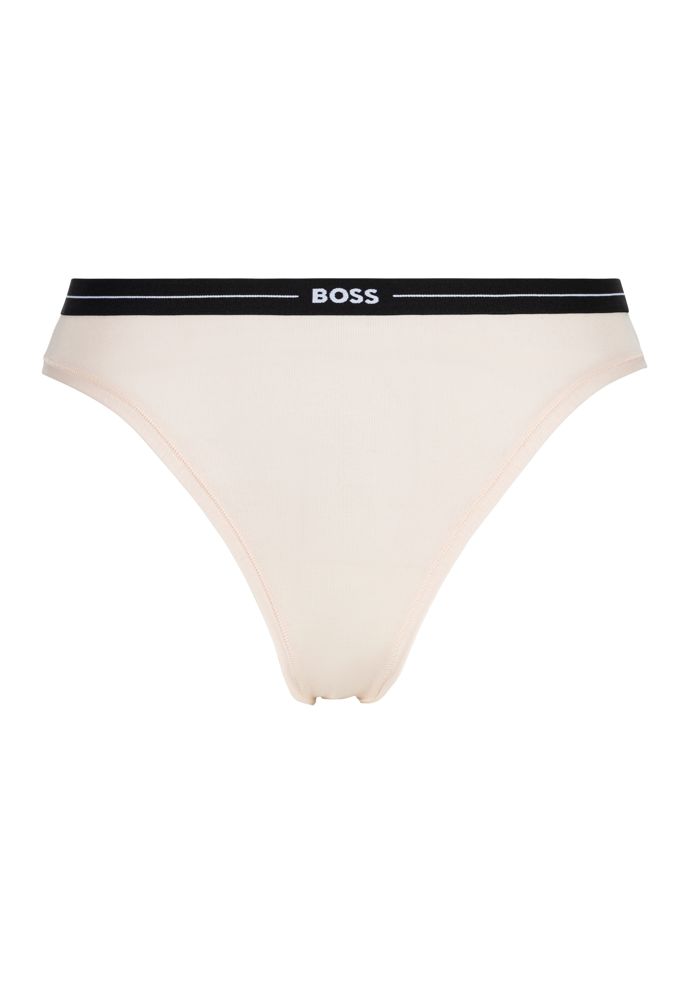 BOSS Slip »3P BRIEF« Packung, 3er, 3 cuis mit elastischen Logobund