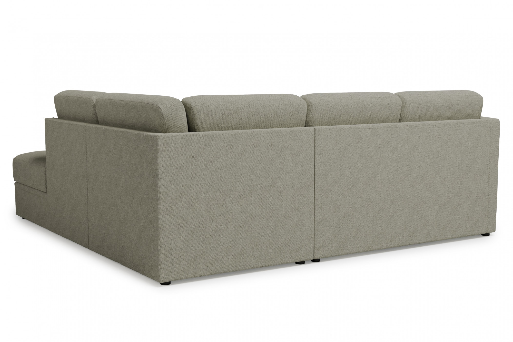 Home affaire Ecksofa »Lavars, L-Form, Schlafsofa« mit Bettfunktion und Stauraum, in zwei verschiedenen Bezugsqualitäten