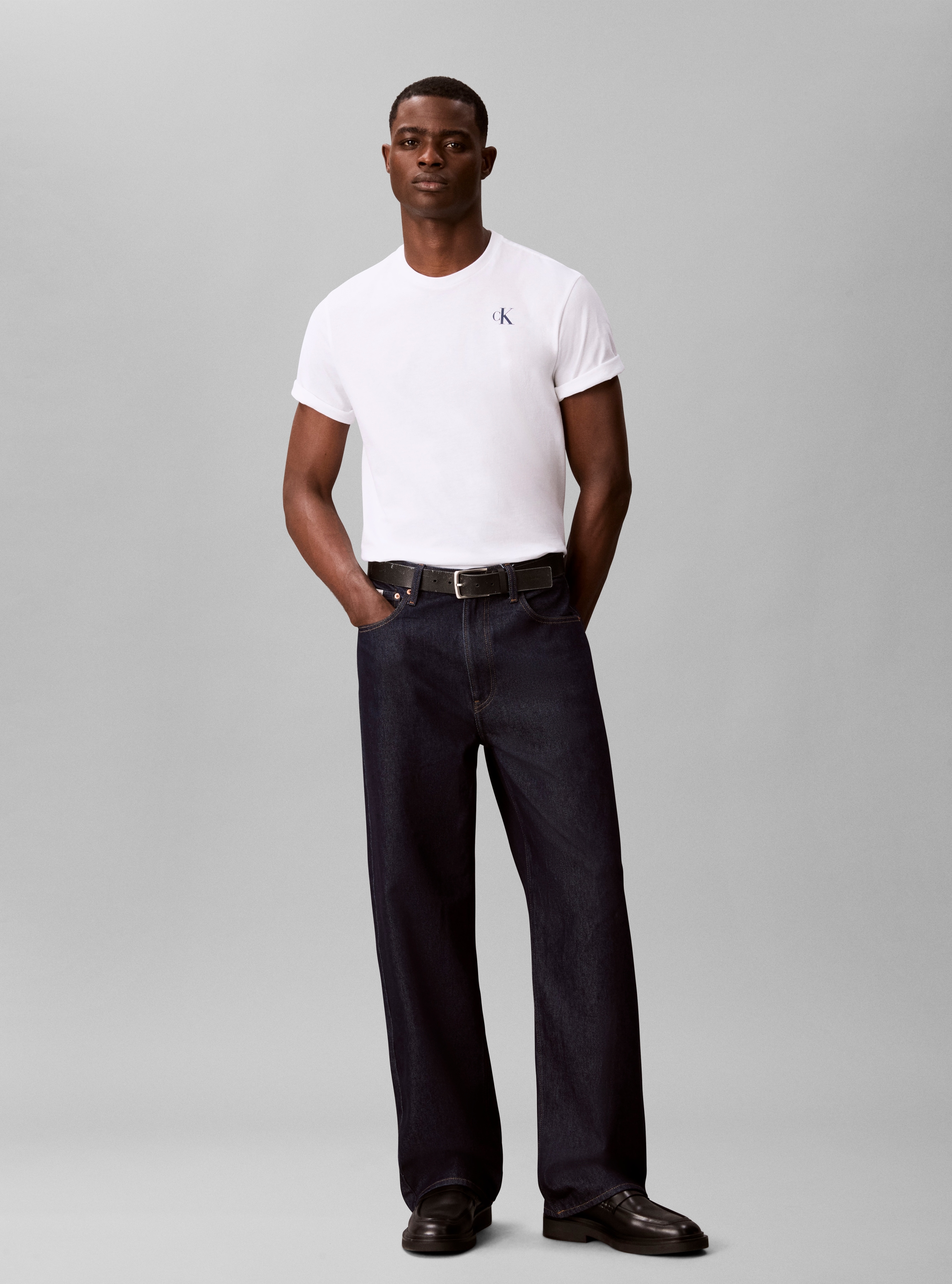 Calvin Klein Jeans T-Shirt Rückendruck, Regular Fit