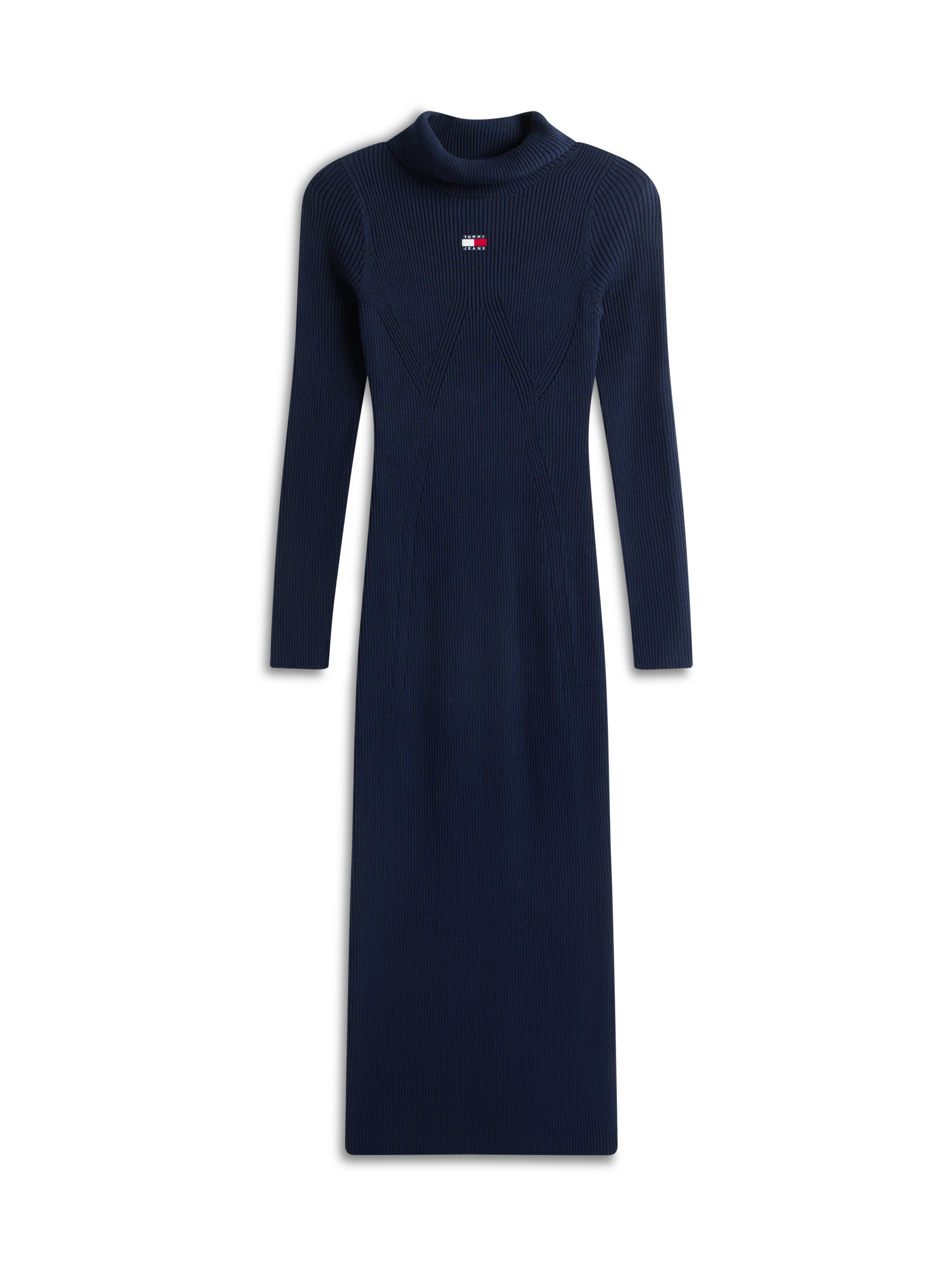 Tommy Jeans Maxi robe »TJW MAXI BADGE SWEATER DRESS EXT«