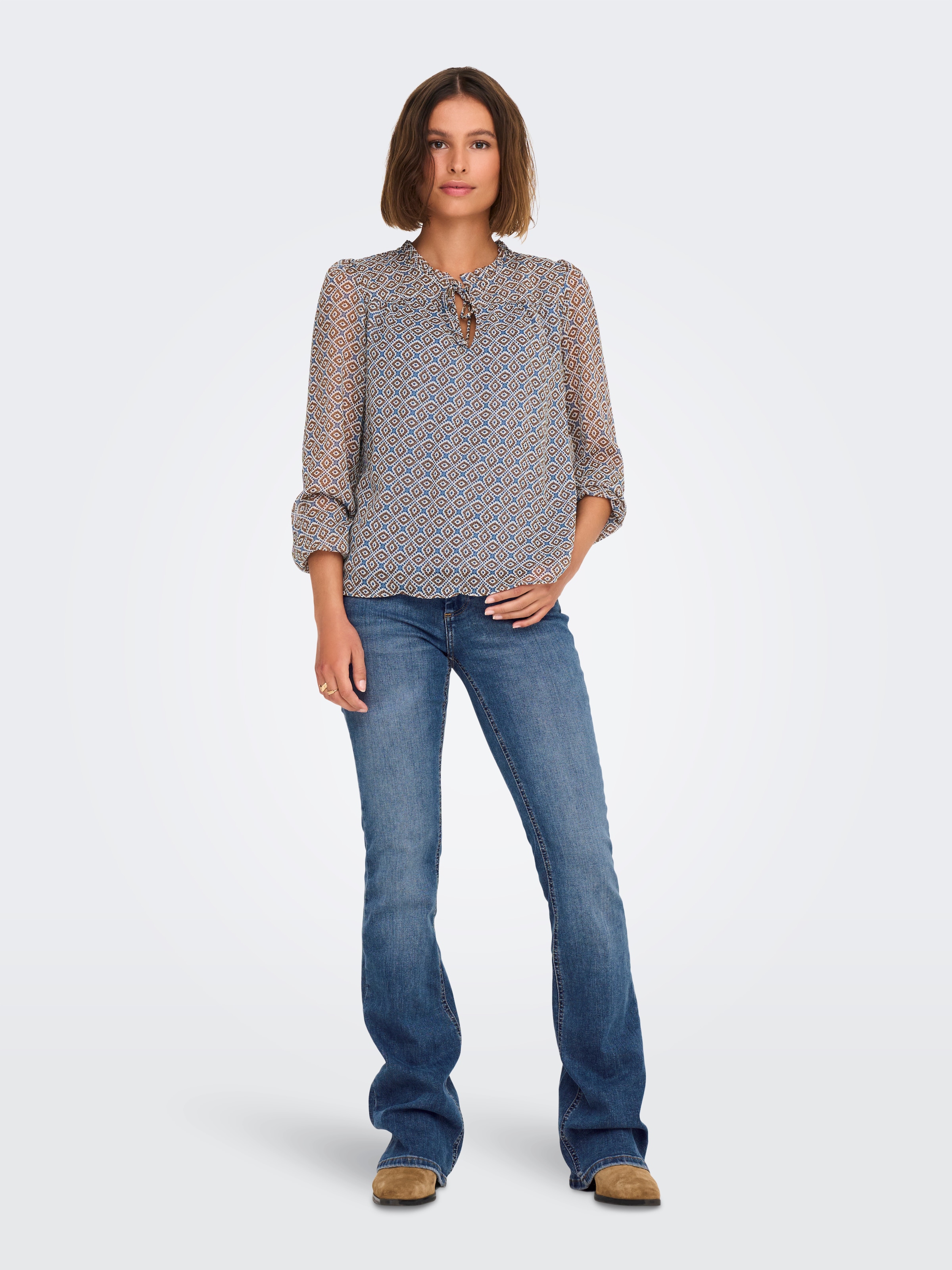 ONLY Jeans bootcut »ONLBLUSH MID FLARED DNM TAI305 NOOS«