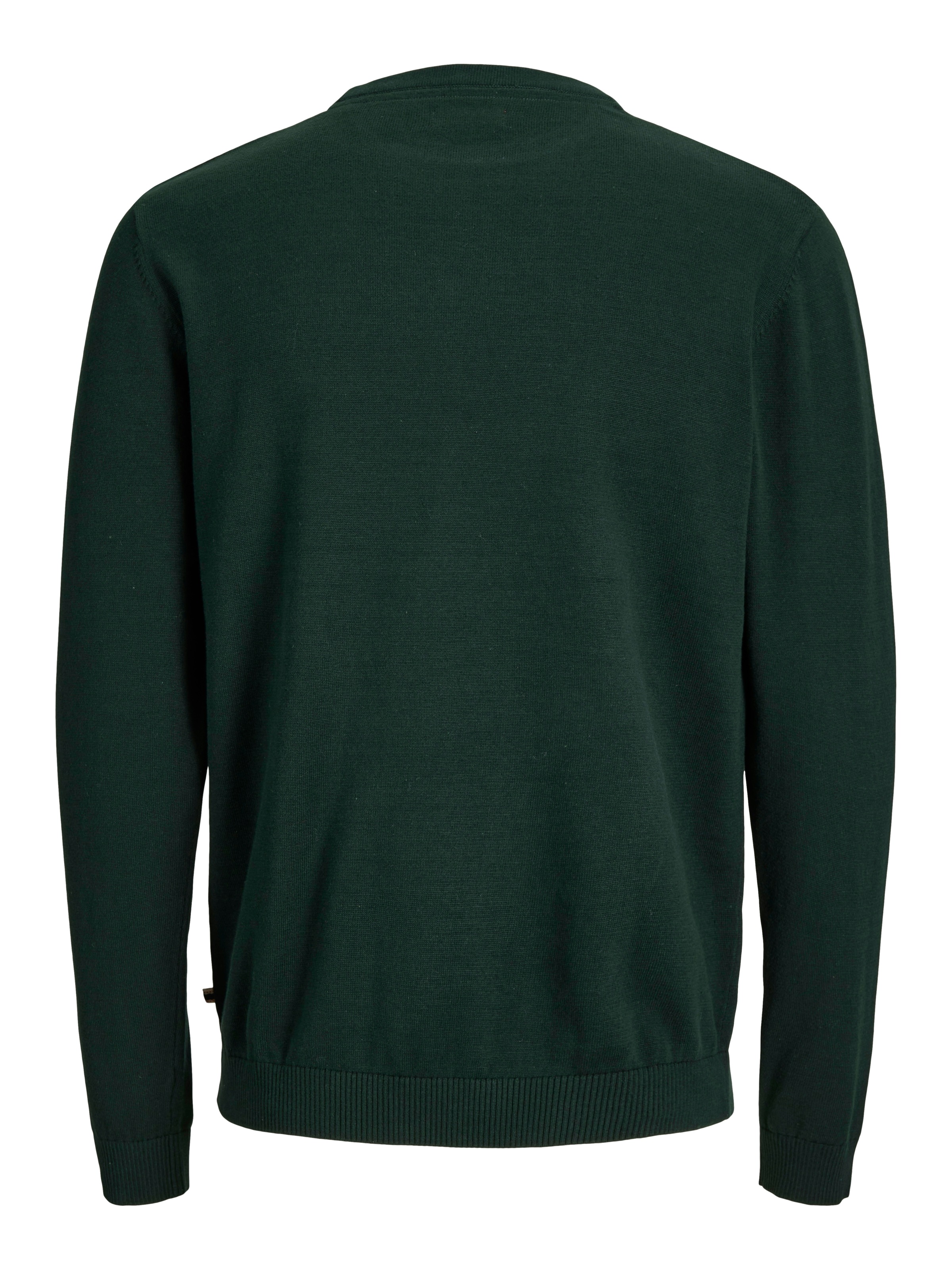 Jack & Jones Rundhalspullover »JJEBASIC KNIT CREW NECK NOOS« Baumwolle, regular fit