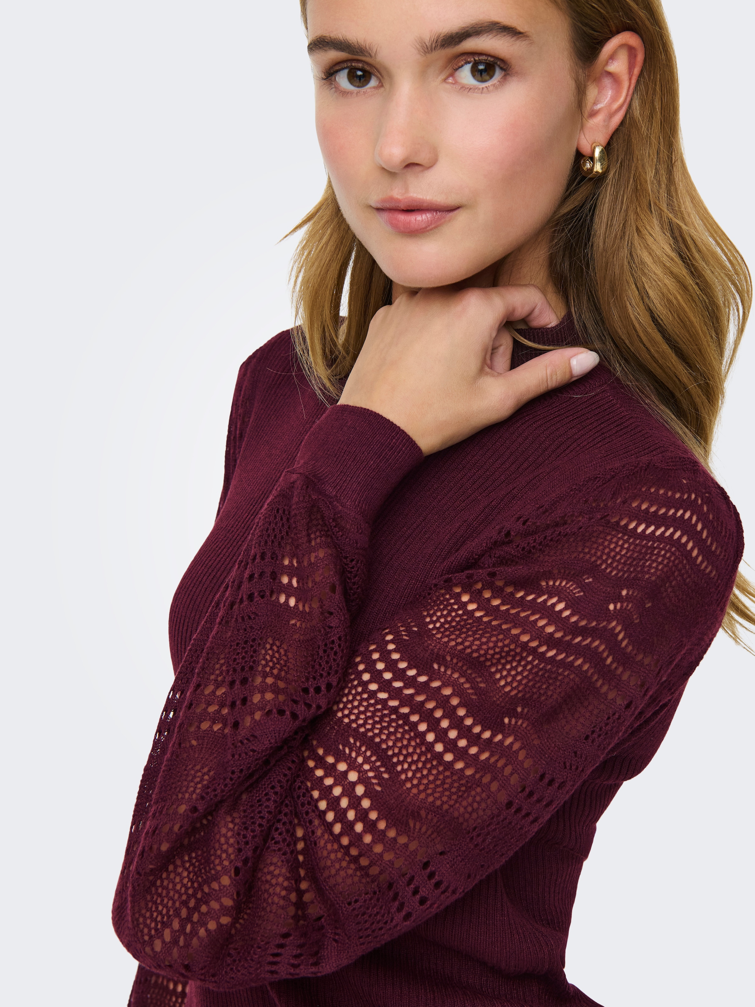 ONLY Strickpullover »ONLANNELINA LS HIGHNECK KNT«