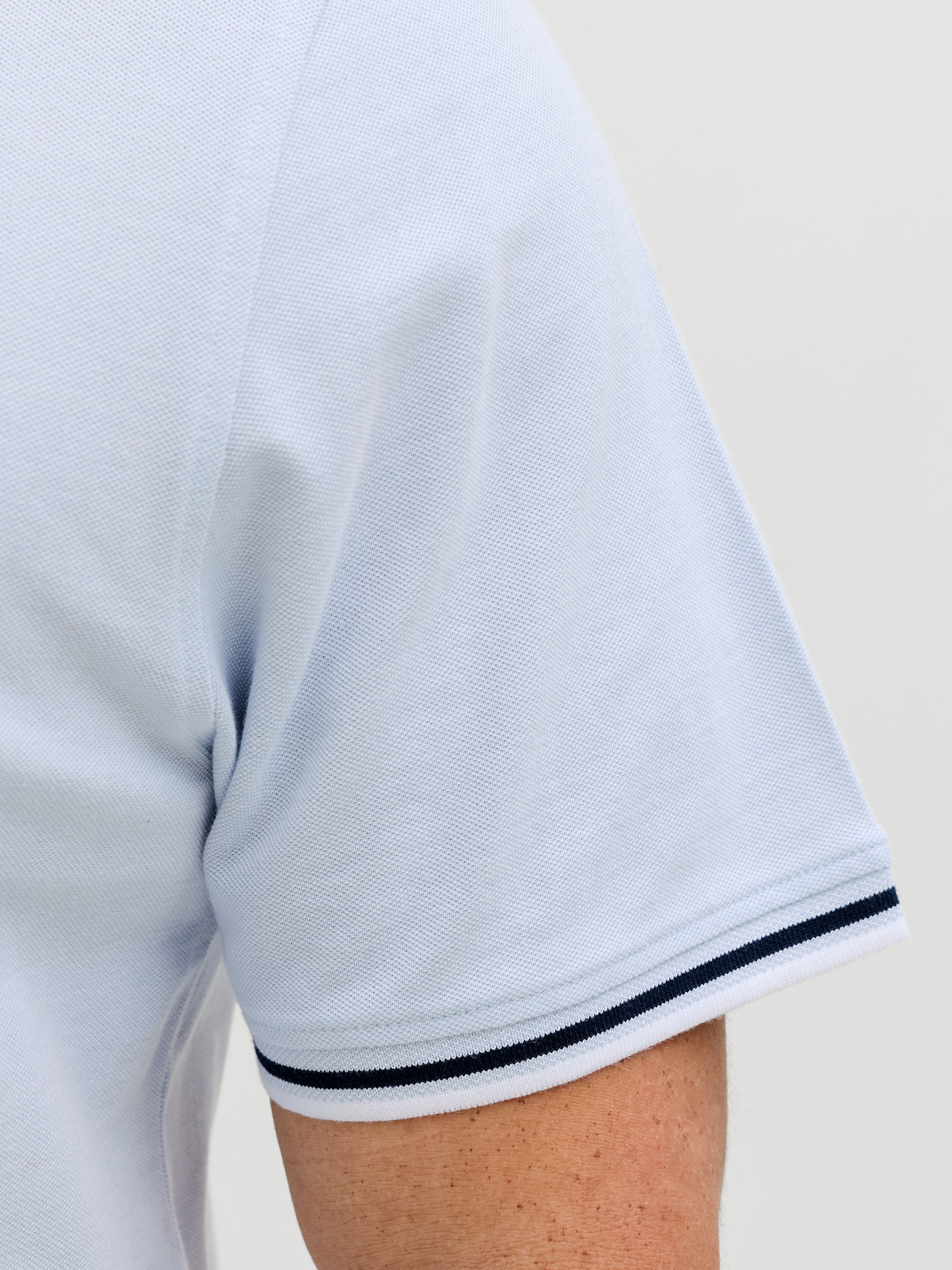 Jack & Jones PlusSize Polo »JJEPAULOS POLO SS NOOS PLS« coton, coupe régulière