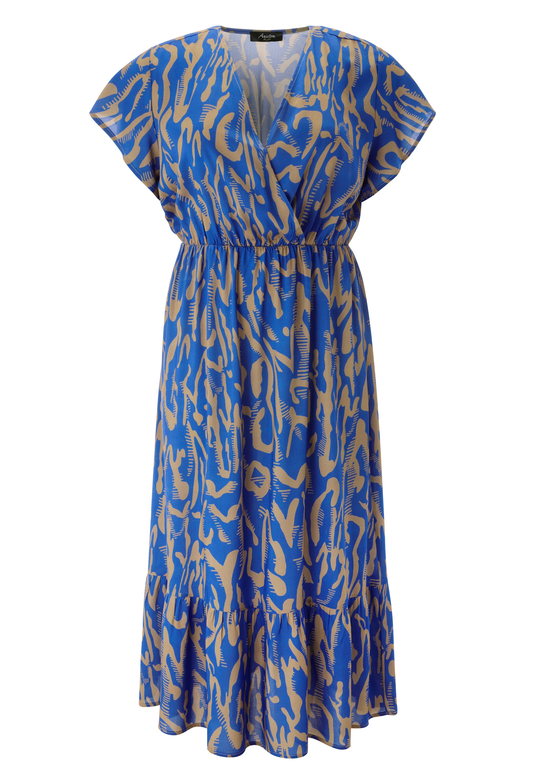 Aniston PLUS Maxi robe in Wickeloptik - NEUE KOLLEKTION