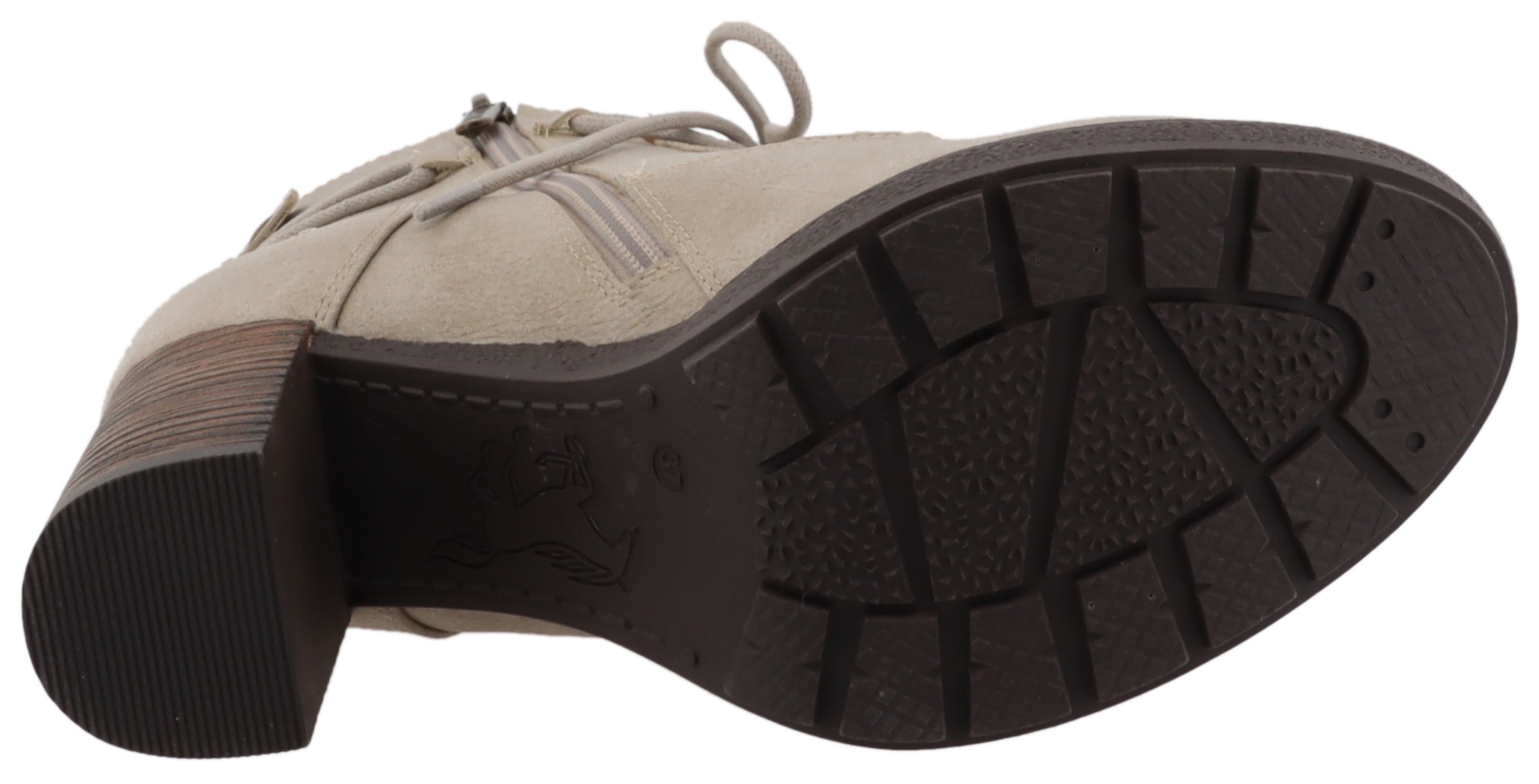 Mustang Shoes Bottes d'hiver »Nana«  Bottine à lacets avec doublure textile chaude