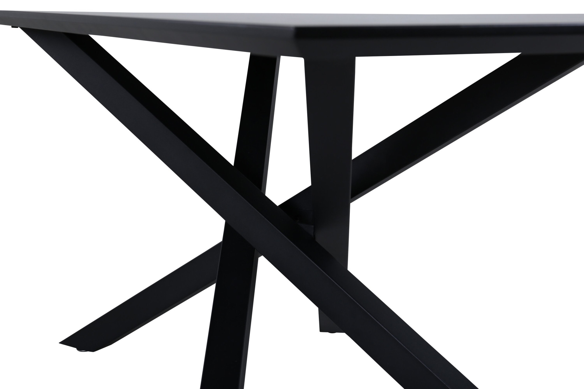 Venture Home Esstisch »Piazza, rechteckiger Esstisch mit Stahlgestell, 180 × 90 cm« Esszimmertisch, MDF, Furnier, Stahlgestell, rechteckig, edel