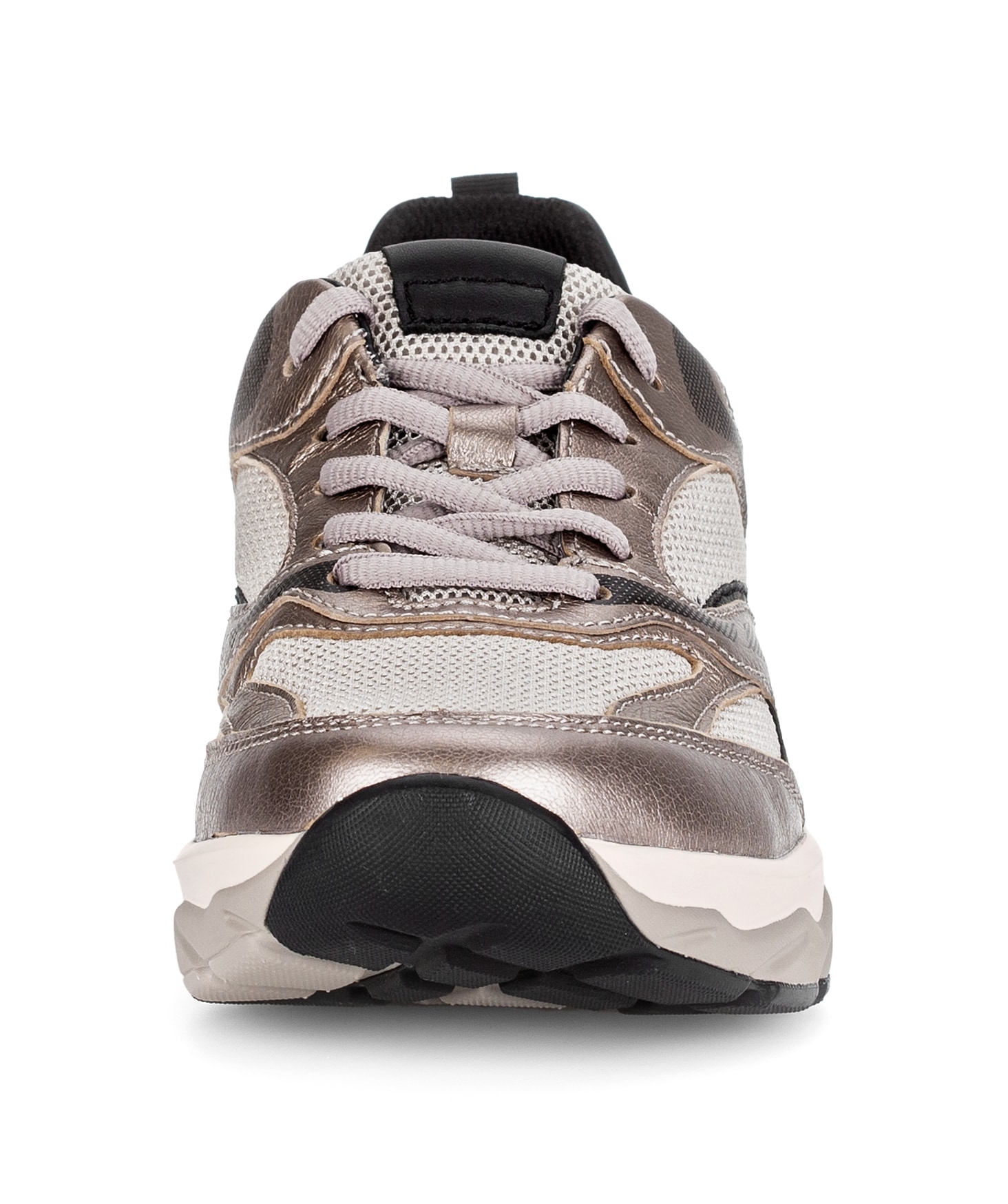 rollingsoft Baskets compensées  chaussure de loisir, chaussure basse, chaussure à lacets avec semelle intérieure amovible