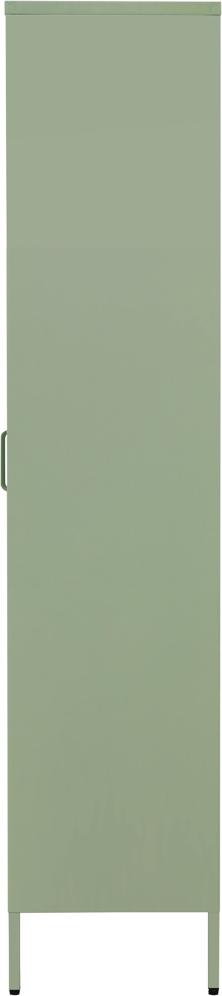 GOODproduct Armoire à portes battantes »Kleiderschrank Schrank Metallschrank Mehrzweckschrank Siena Spind« En 4 couleurs en métal,  réglable en hauteur, verrouillable