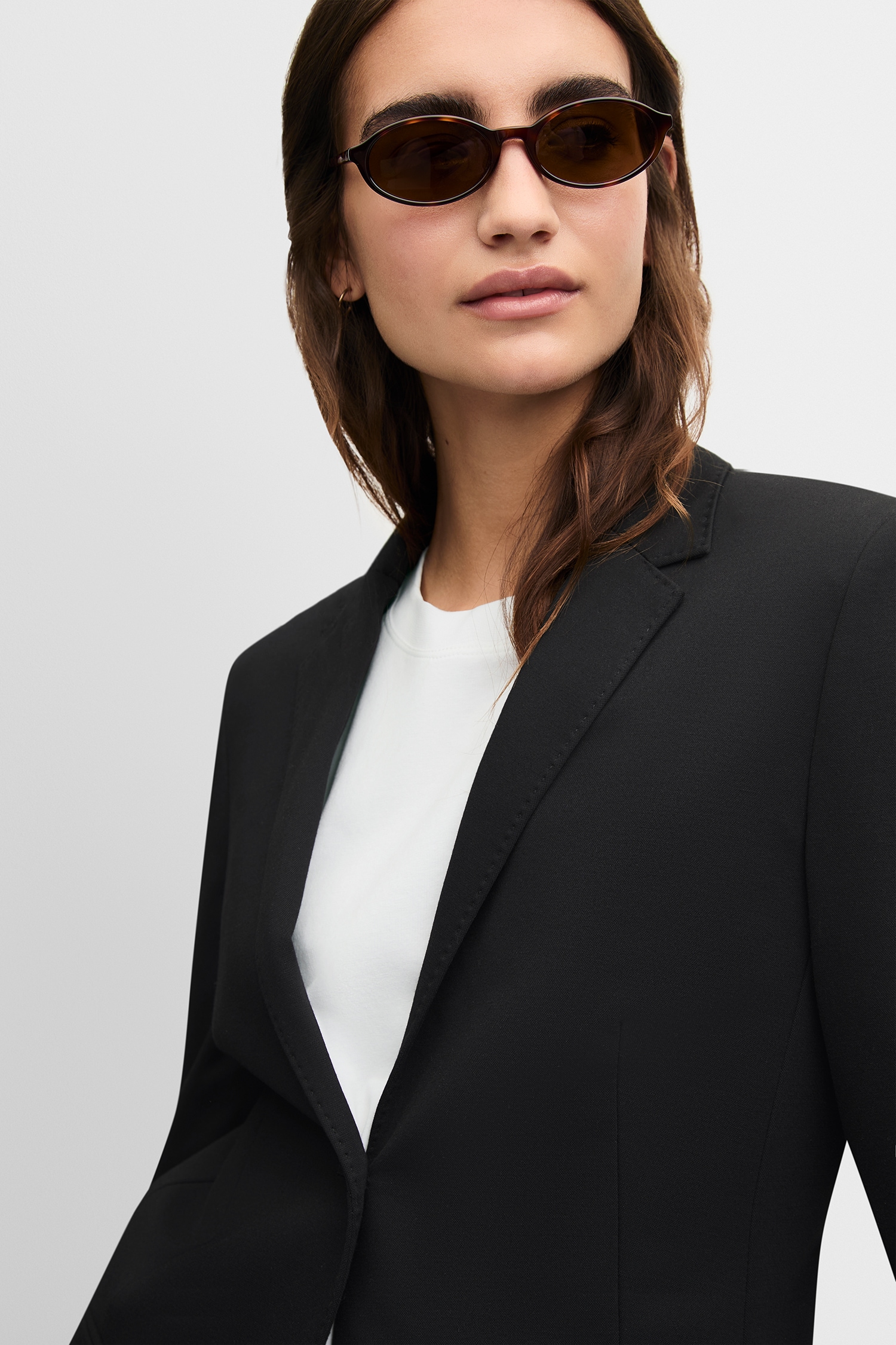 Cinque Veste blazer »CILEO« Regular Fit, 1-Knopf-Form, elastischer Materialmix