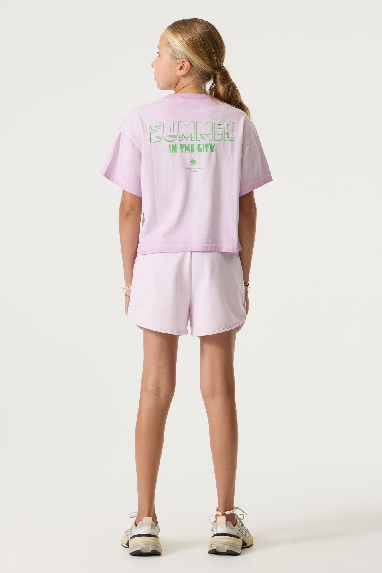 Garcia T-shirt avec imprimé GIRLS