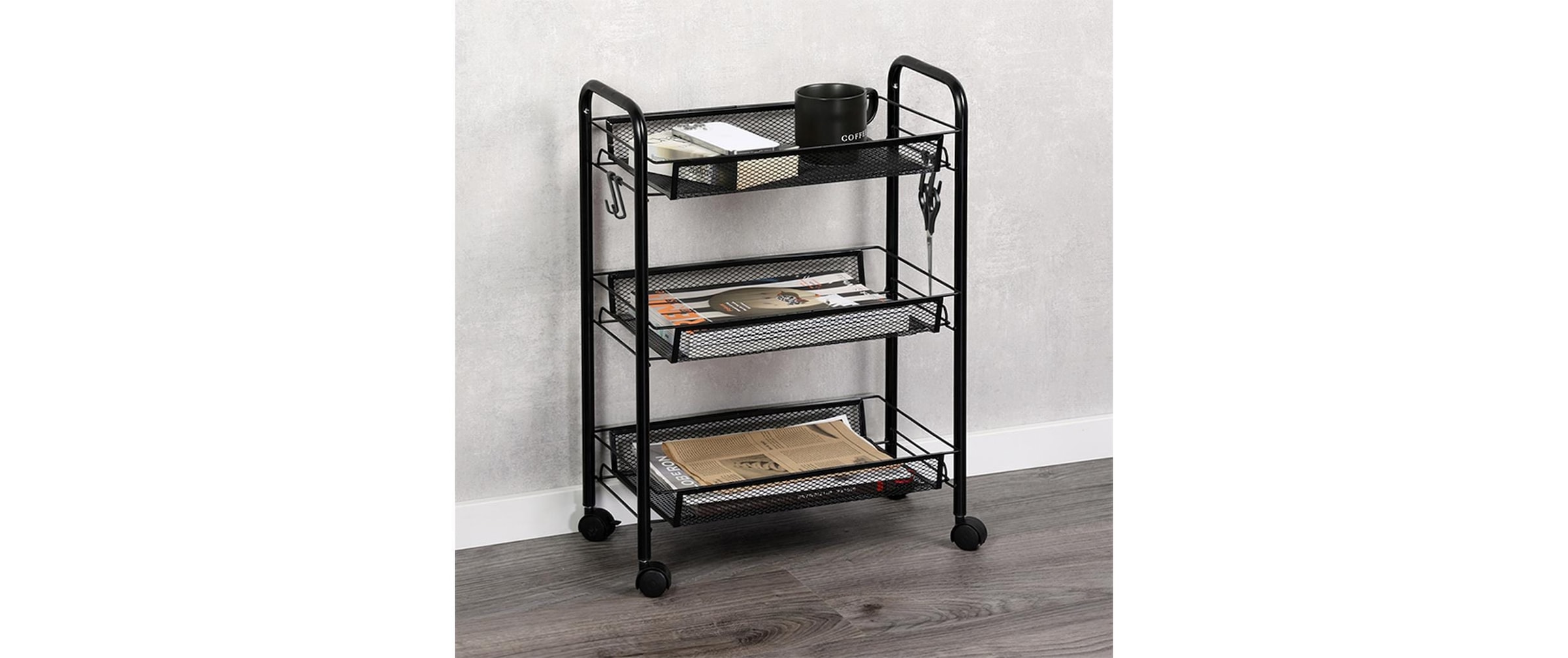 KESPER® Chariot de cuisine »Küchenwagen, Metall« 1 cuis tlg.