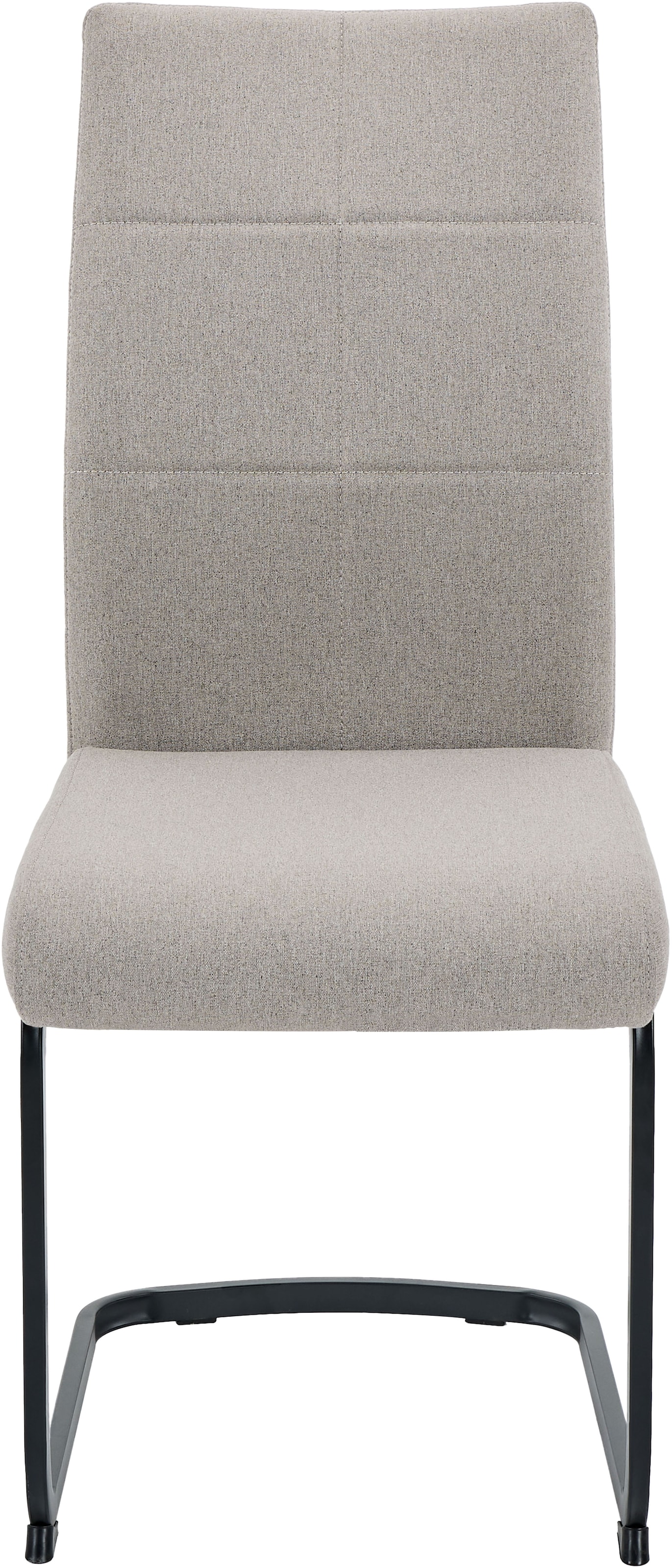 HELA Chaise cantilever »TURIN« (Ensemble) 2 cuisfauteuil à bascule, structure en tube carré, rembourré, waterfree productions