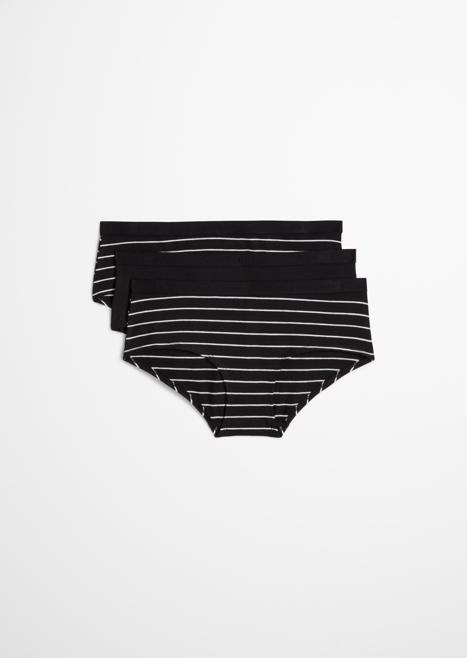 Marc O'Polo Panty »Essentials« 3er Pack,  mit elastischem Logobund