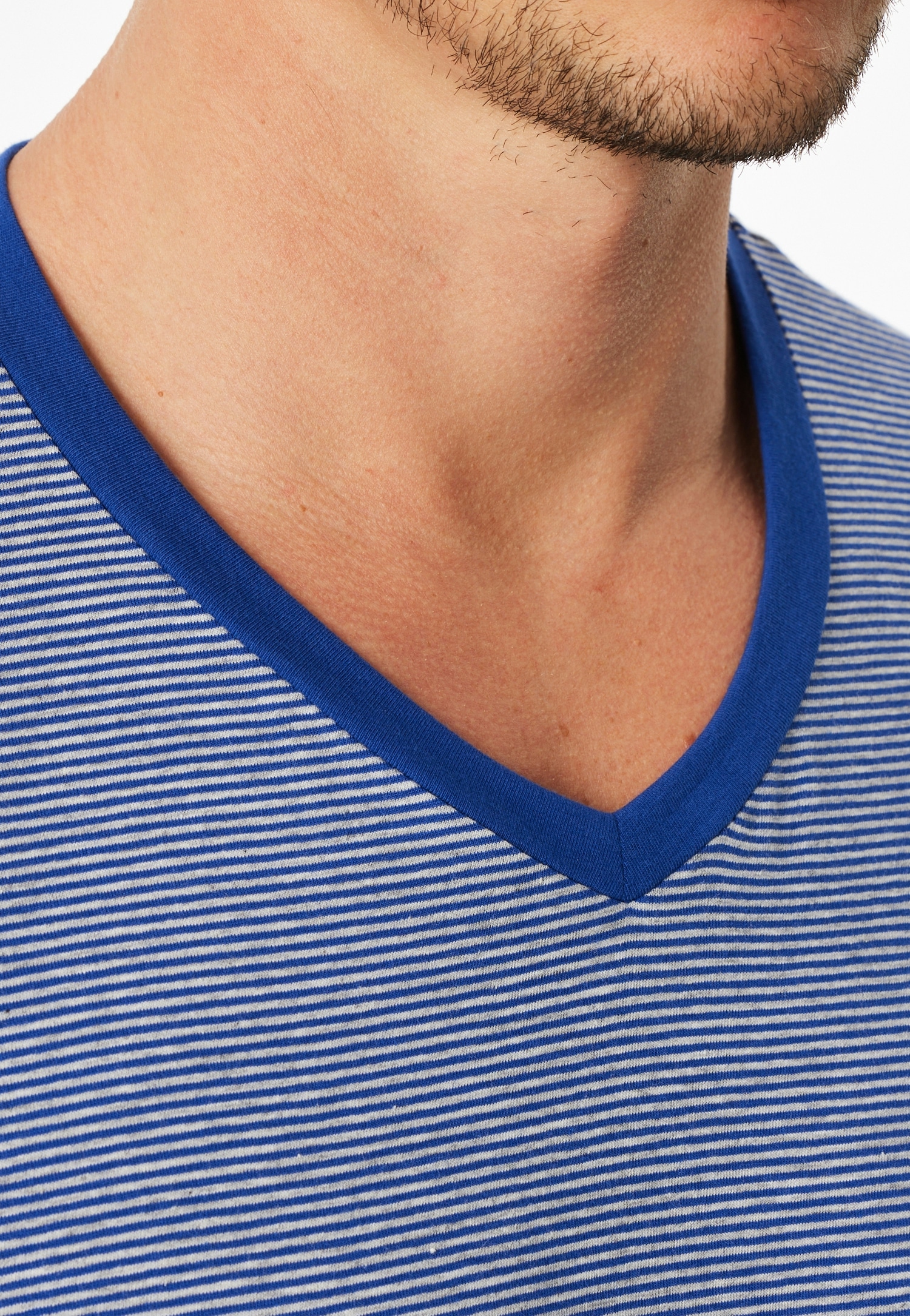 Schiesser Shorty »95/5 Nightwear« 2 pièces mit V-Ausschnitt, Kurzarm, in weicher Single-Jersey Qualität