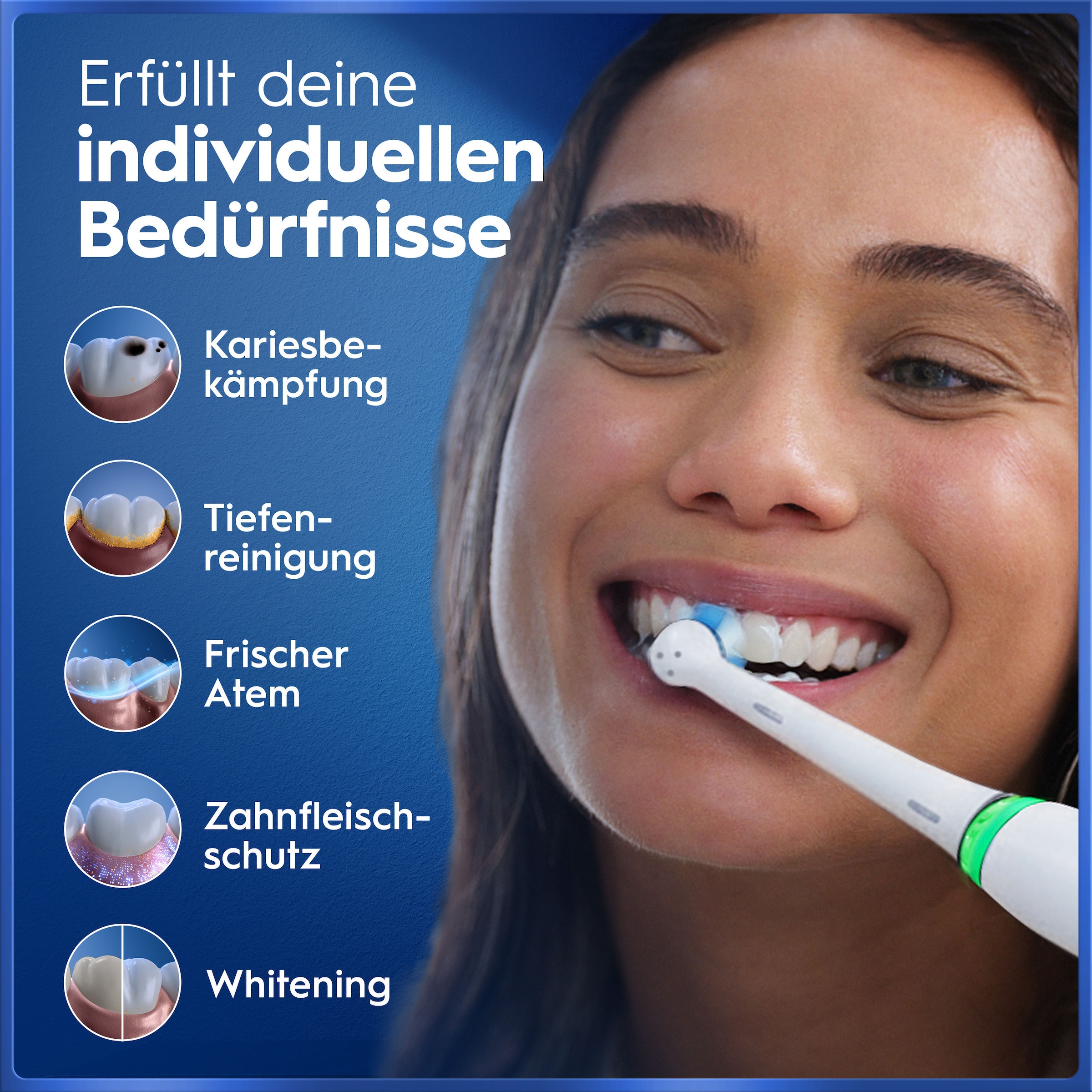 Oral-B Brosse à dents électrique »Oral-B iO Series 5« 1 cuis Aufsteckbürsten Batterie longue durée | Étui de voyage | Support pour brosse interchangeable