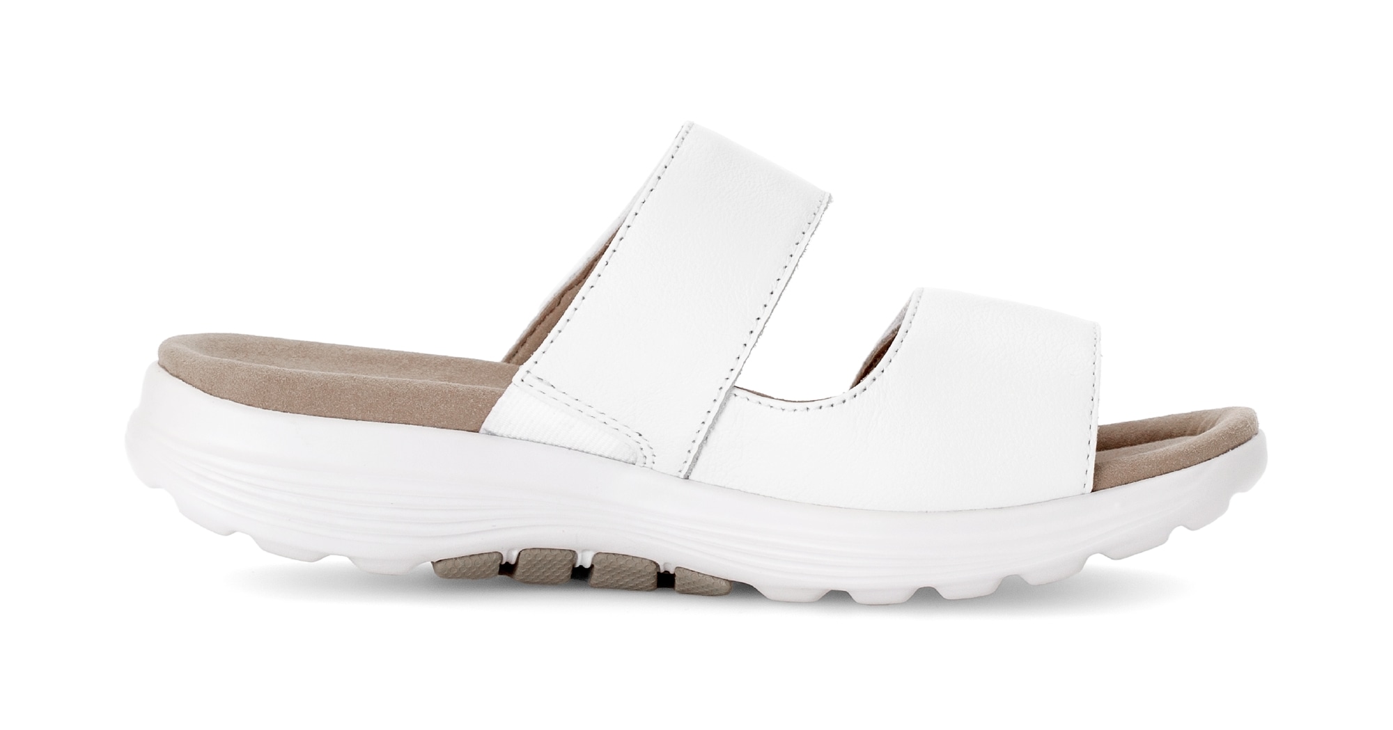 rollingsoft Pantolette  Compensée, chaussure à enfiler, chaussure d'été en largeur confort G (=large)