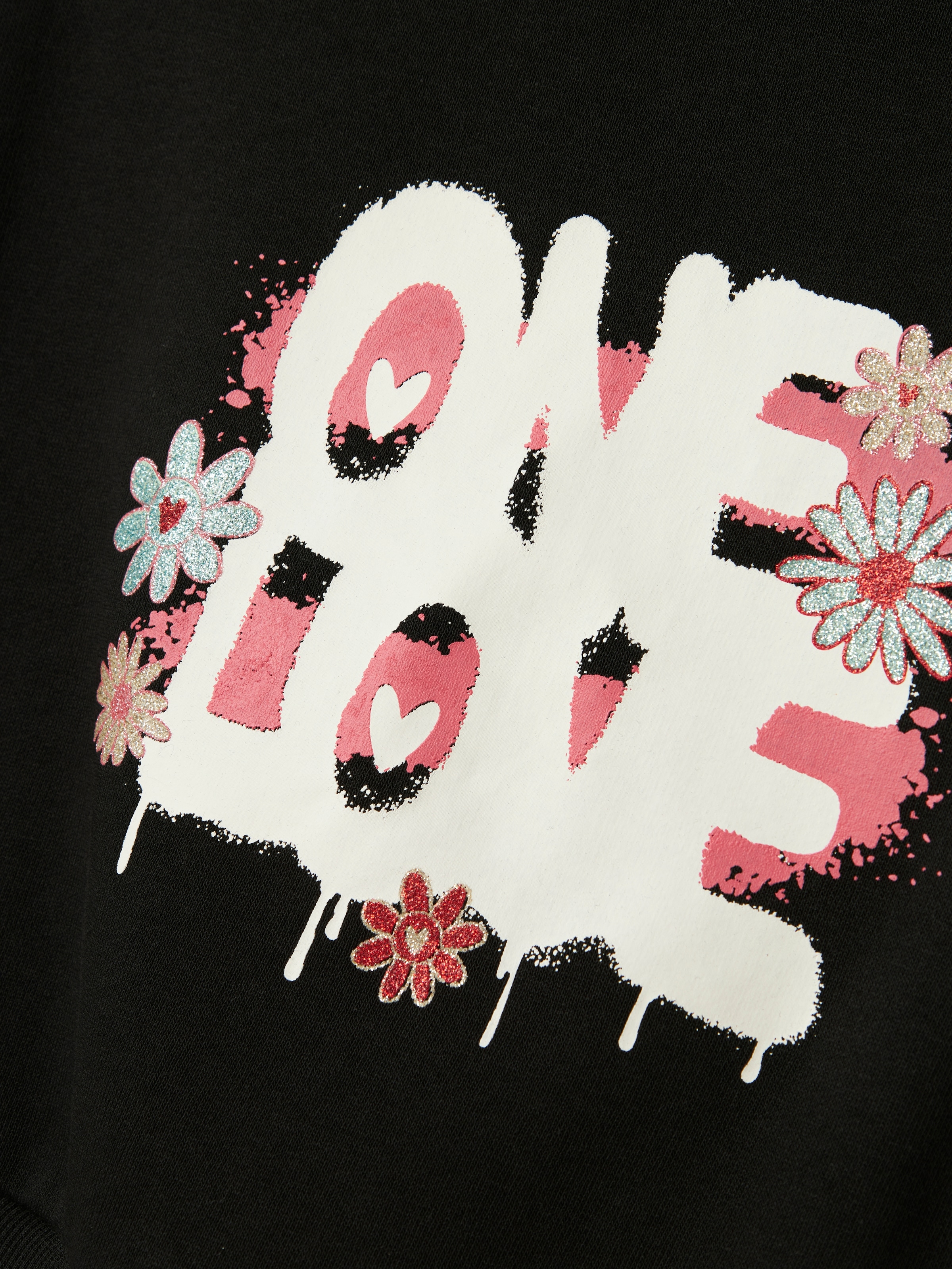 Name It Sweat à capuche »NKFKORY LS CROP BOXY SWE WH BRU PS NOOS«
