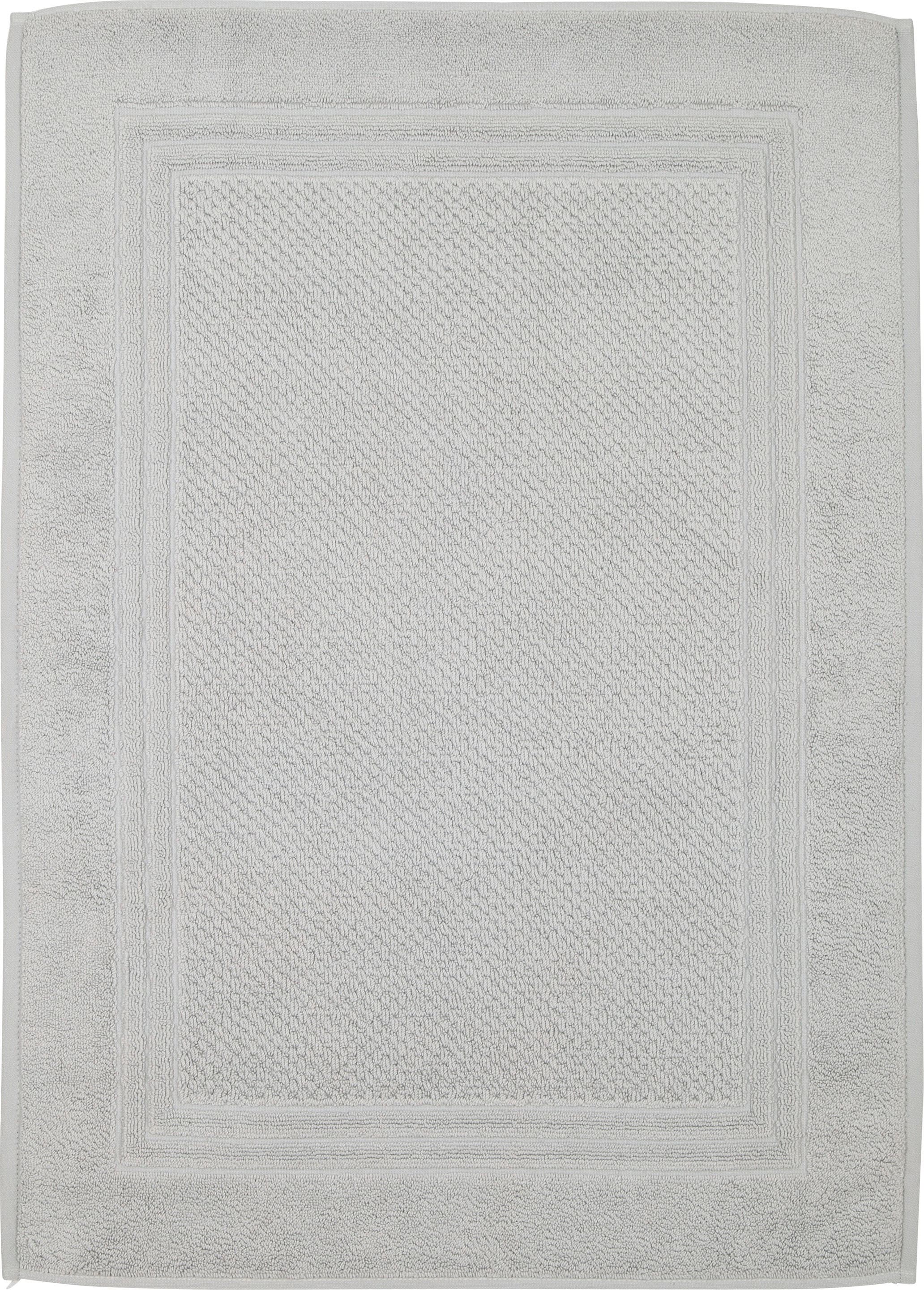 ROSS Tapis de douche »Unifond« Höhe 1 mm Résistant | compatible chauffage au sol Uni avec bordure, tapis de salle de bain, lavable