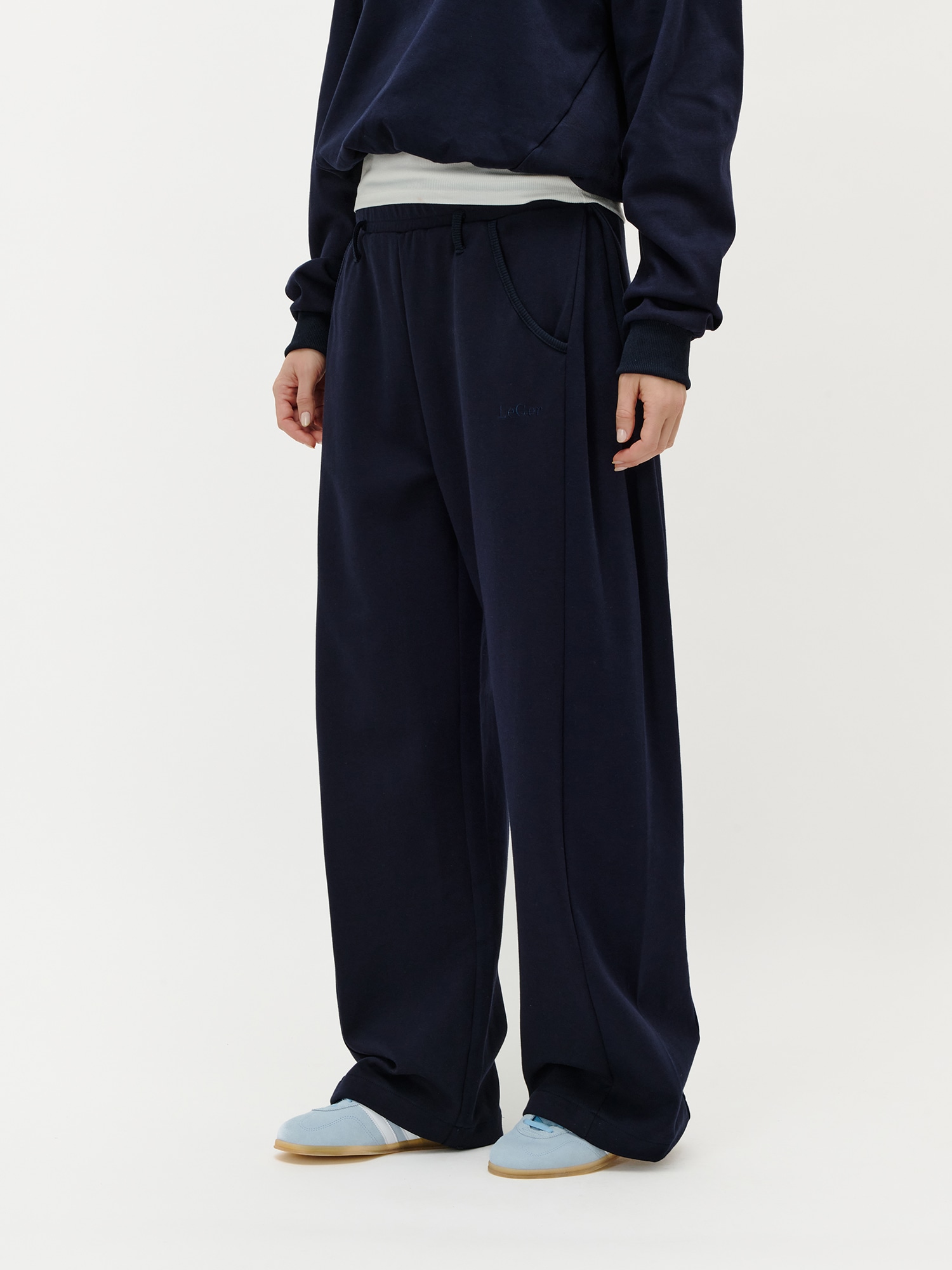 LeGer Pantalon sweat »Jana, LeGer by Lena Gercke«  weite Form, elastischer Bund