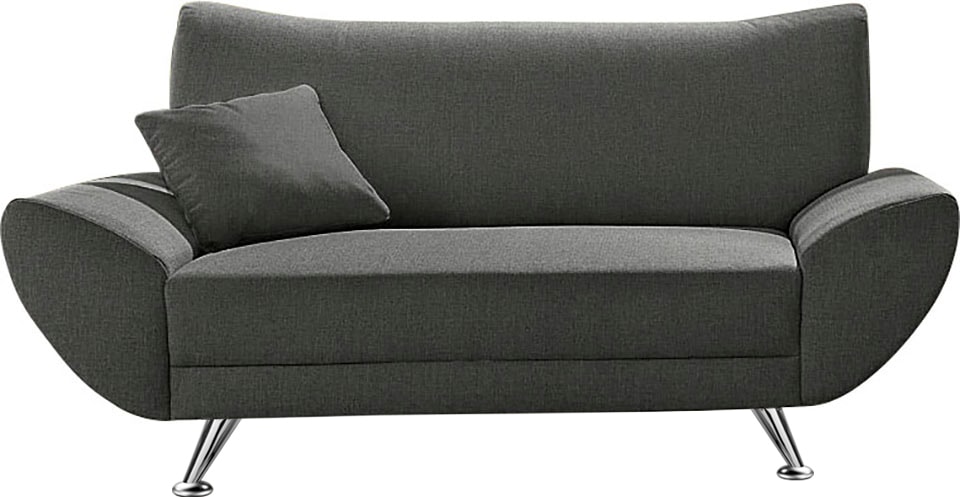 Home affaire 2-places »Saltare, elegant & komfortabel, toller Designfuss, Breite 174cm, bequem« accoudoirs confortables