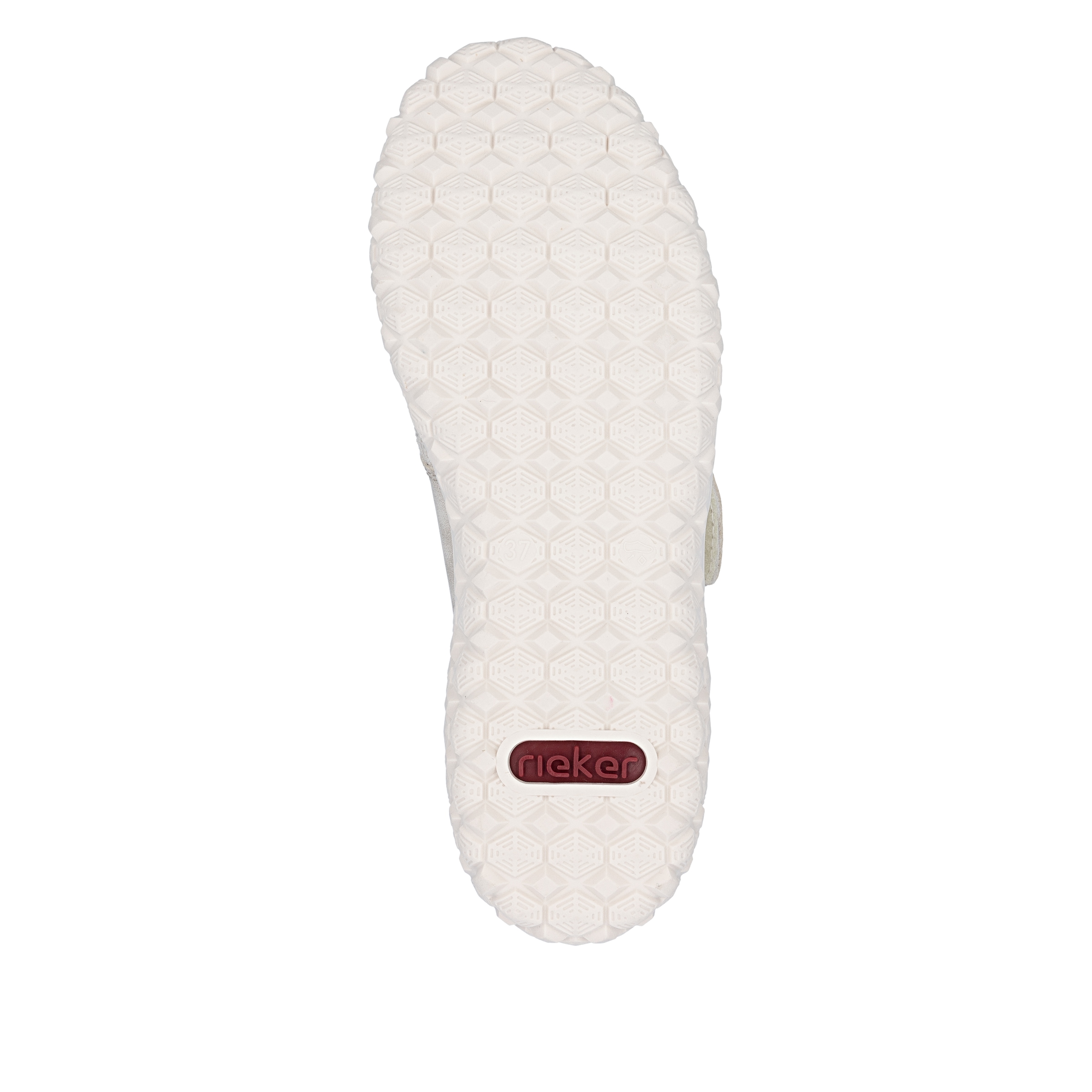 Rieker Klettschuh  Slipper, Halbschuh mit floralem Druck
