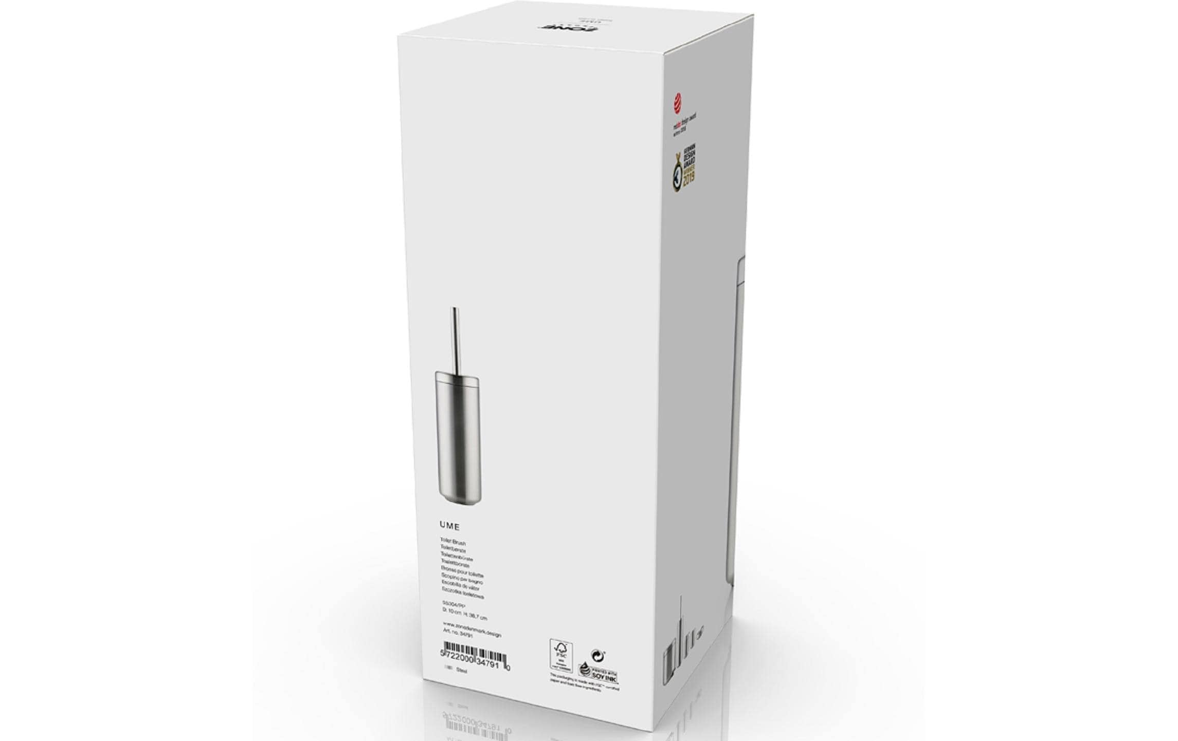 Zone Denmark Brosse de nettoyage pour WC »Zone Ume« 2 cuis