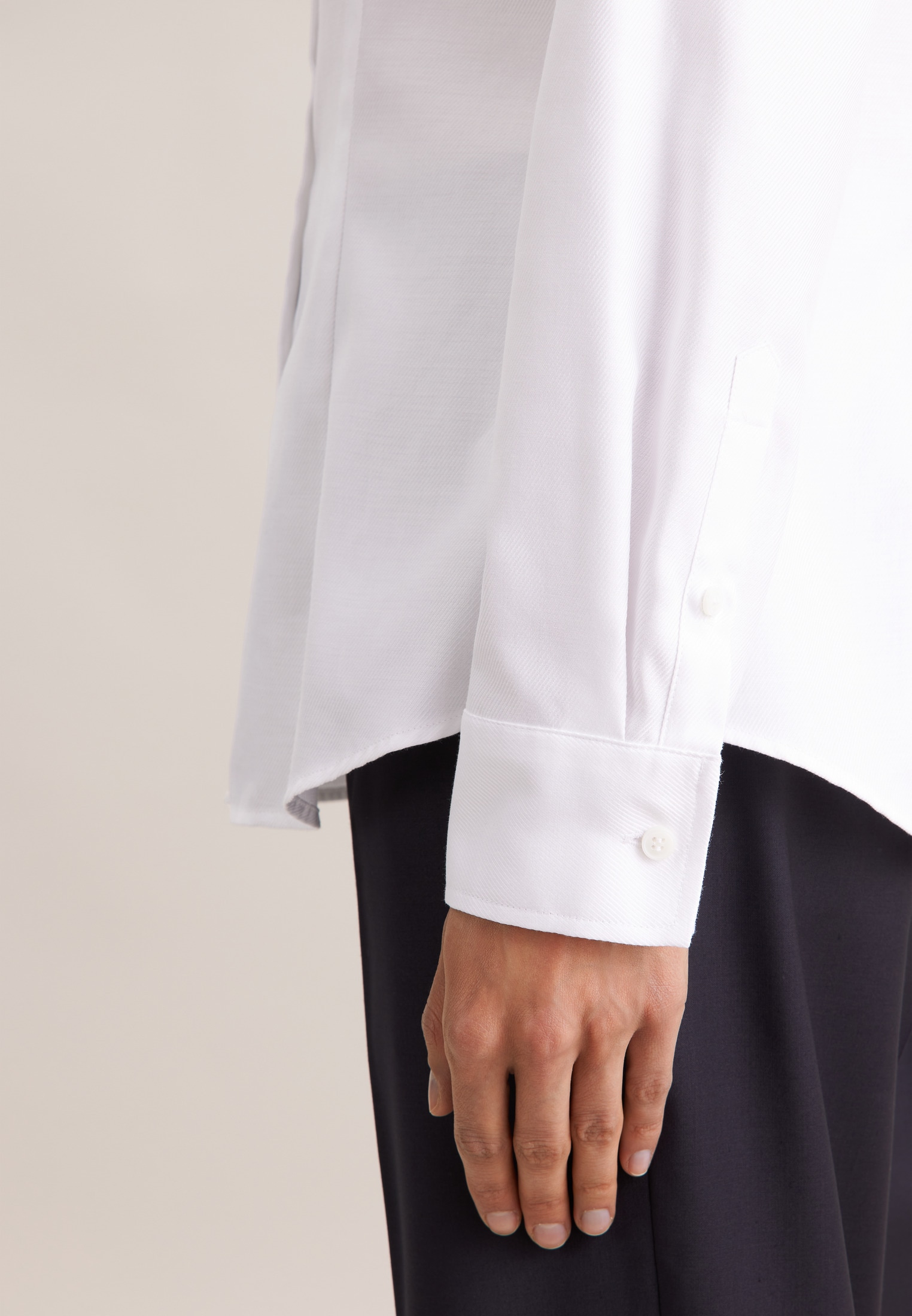 seidensticker Blouse chemise »Schwarze Rose« 1/1 Uni