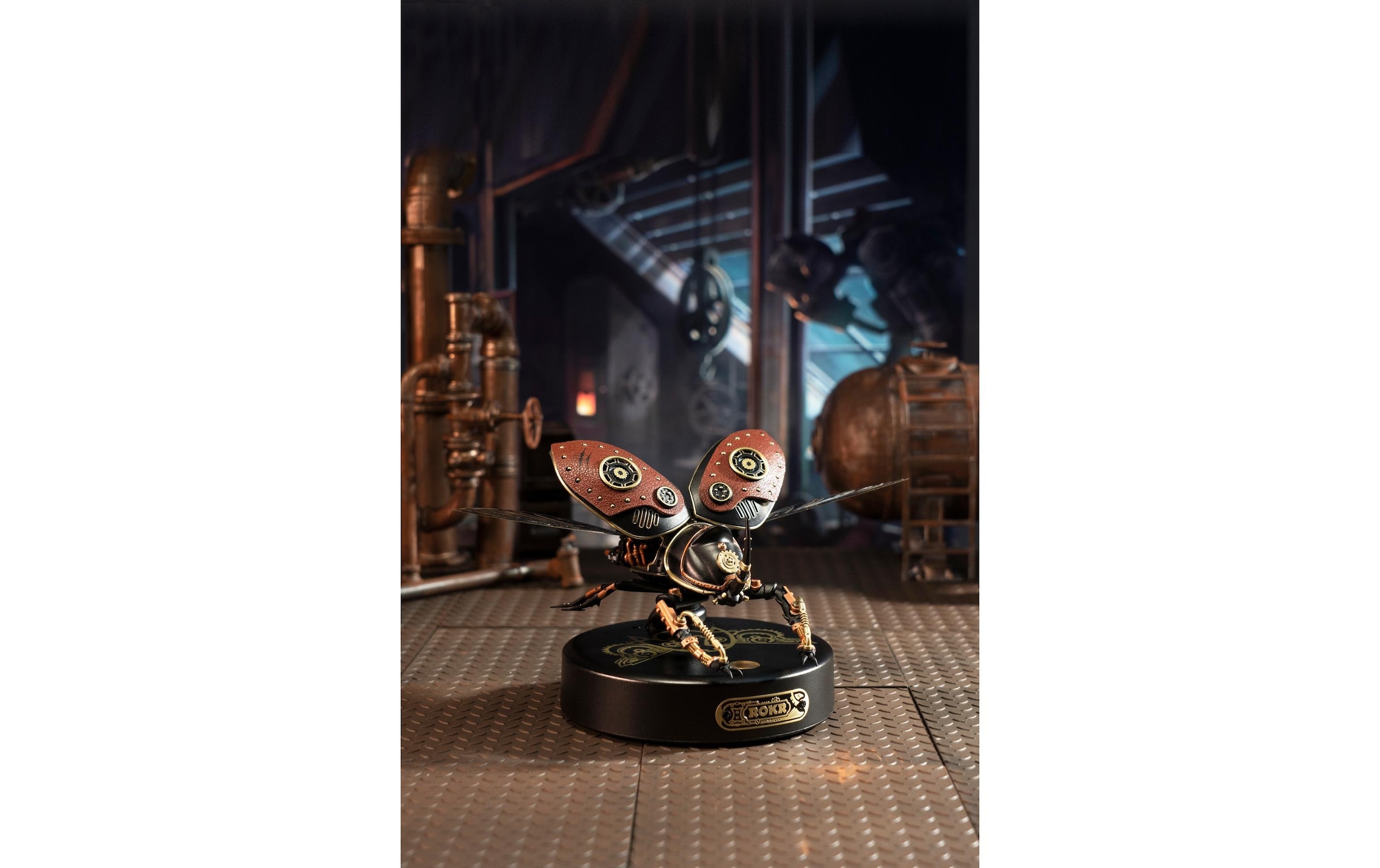   Modellbausatz »RoboTime ROKR Mechanischer Rhinozeros Käfer« 1:8