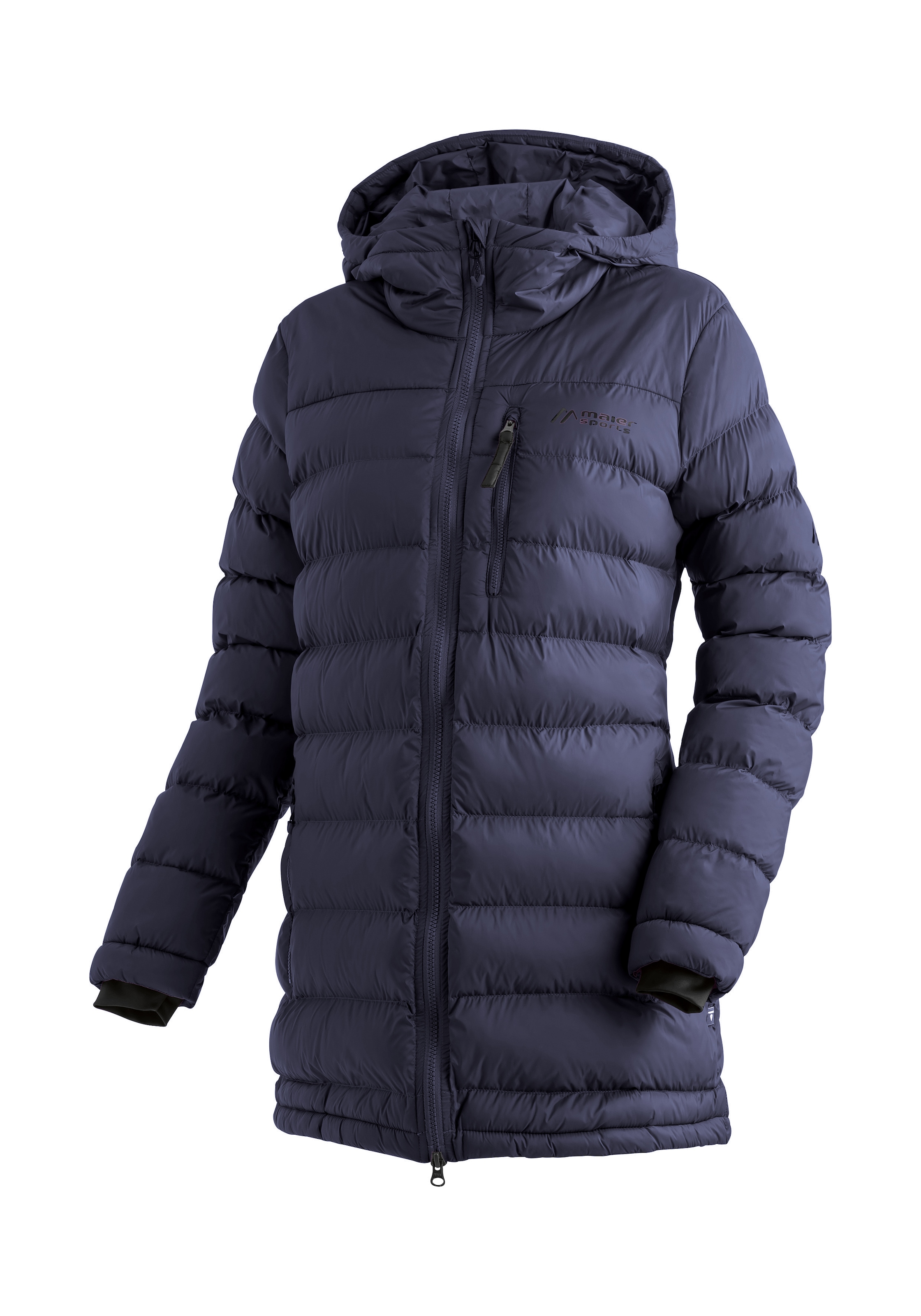 Maier Sports Funktionsmantel »Lomnica Coat W« Damen Mantel, leichtes Primaloft Material, 3 RV-Taschen und Kapuze
