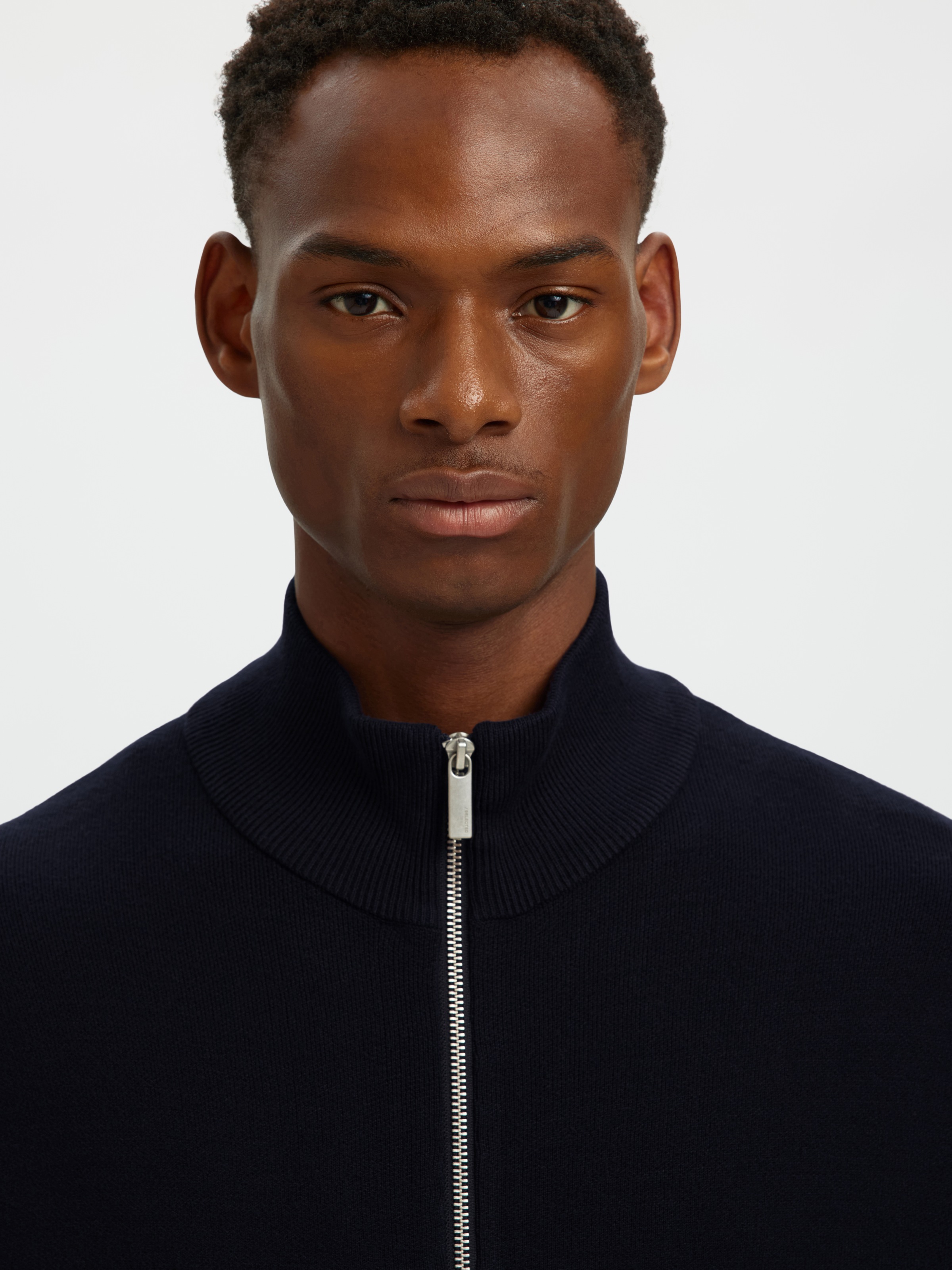 SELECTED 1100000002199 »SLMTELLER FN ZIP CARDIGAN NOOS« Viskosemischung, regular fit