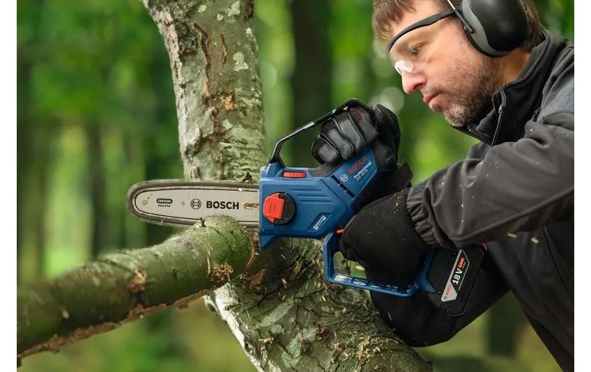 Bosch Professional Tronçonneuse à batterie »Mini »GKE 18V-20«« BxLxH: 28x51x11 cm,  ohne Akku, ohne Ladegerät