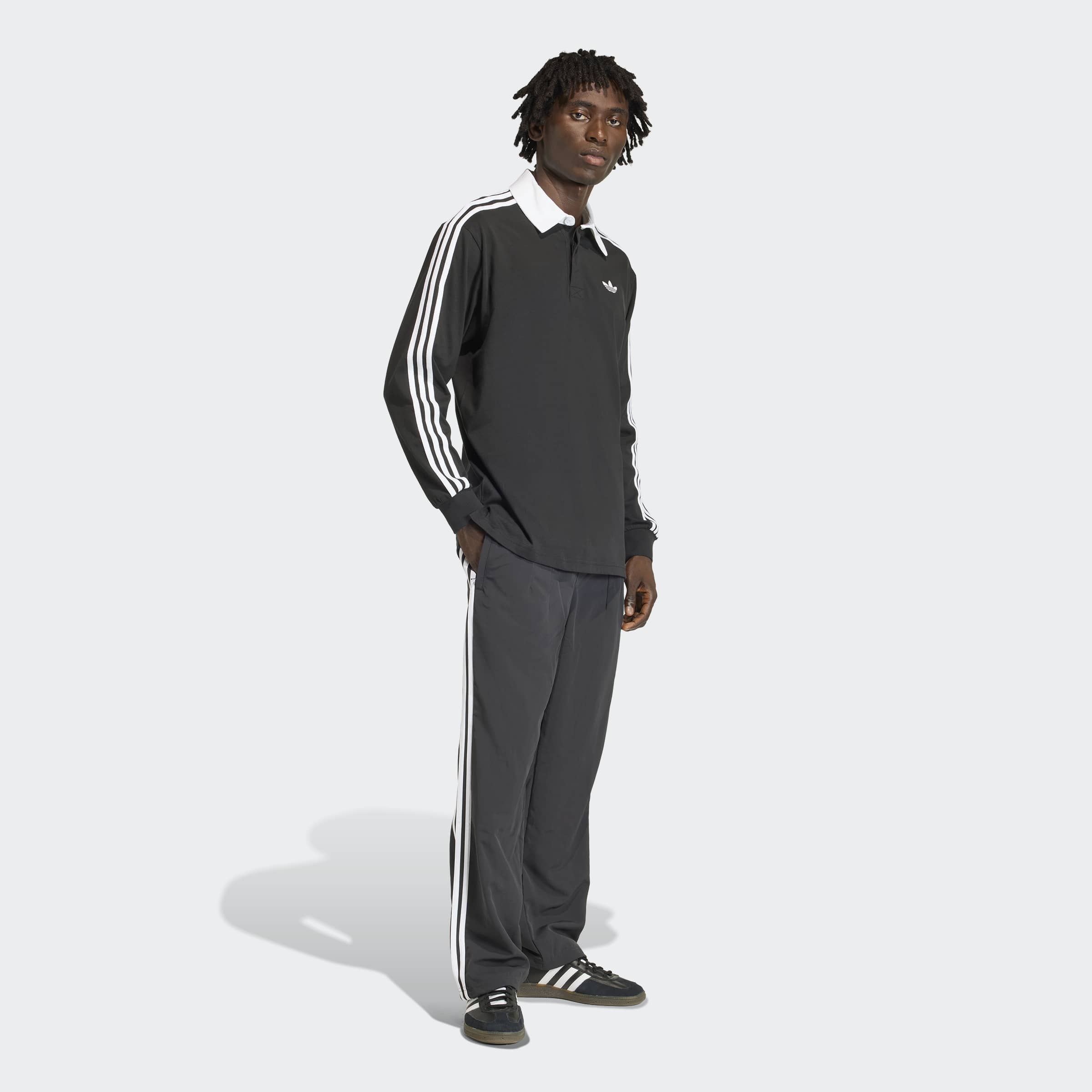 adidas Originals Polo »3S PL« mit Druckknopf, aus Baumwolle