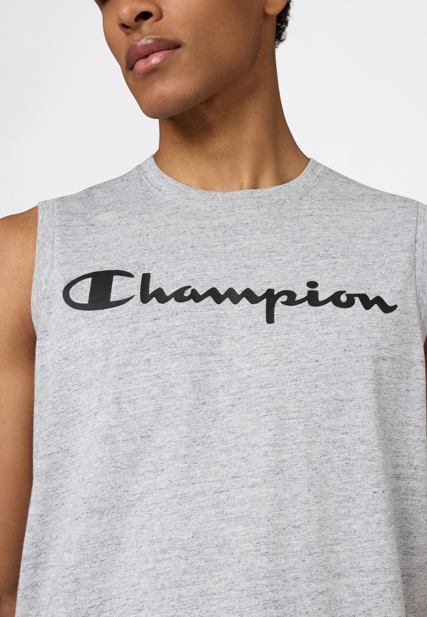 Champion Débardeur »BASICS Sleeveless T-Shirt Large Logo« sportliche Schnittform, sportlicher Stil, mit Rundhalsausschnitt