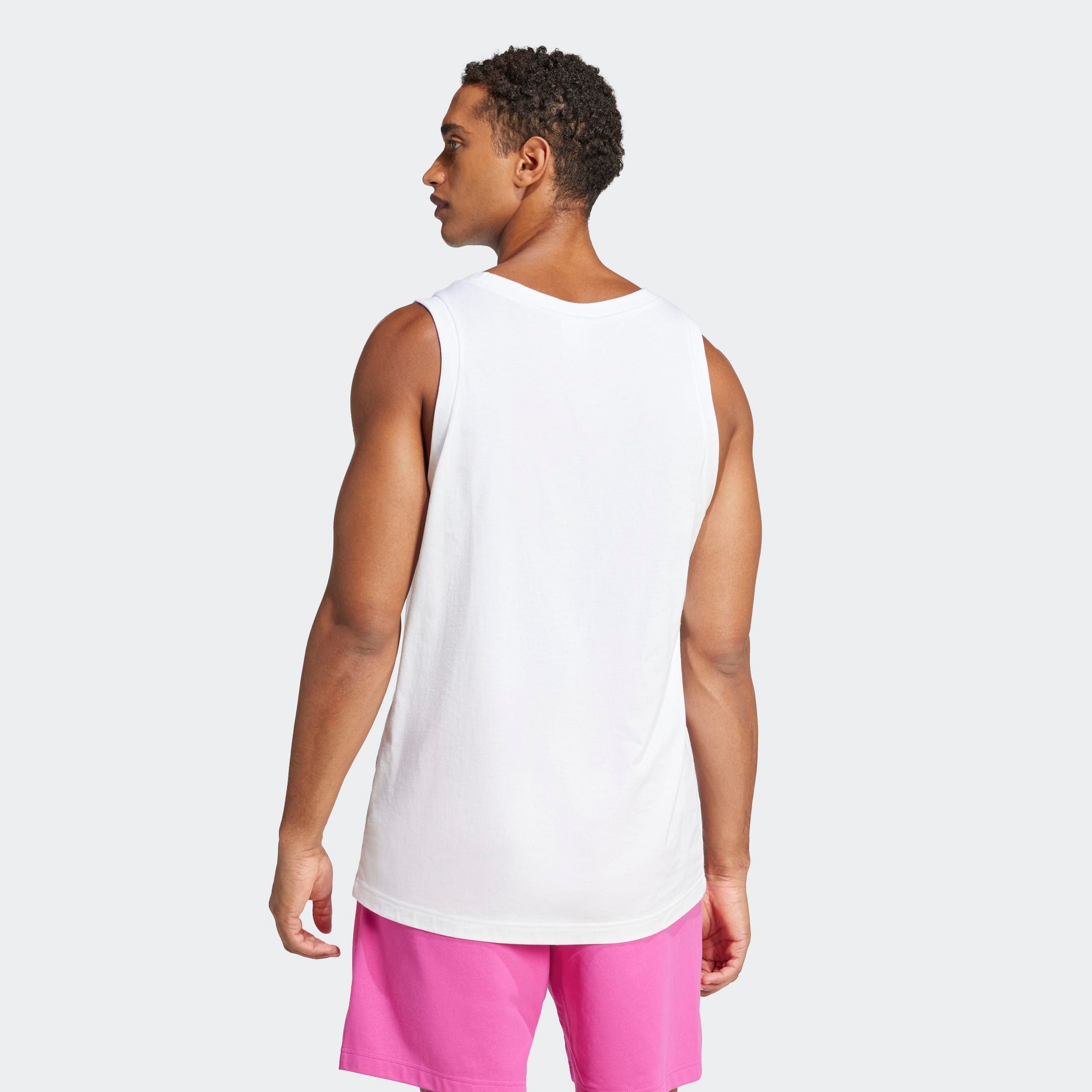 adidas Sportswear Tanktop »ESSENTIALS SMALL LOGO« ohne Verschluss, aus Baumwolle, normale Länge