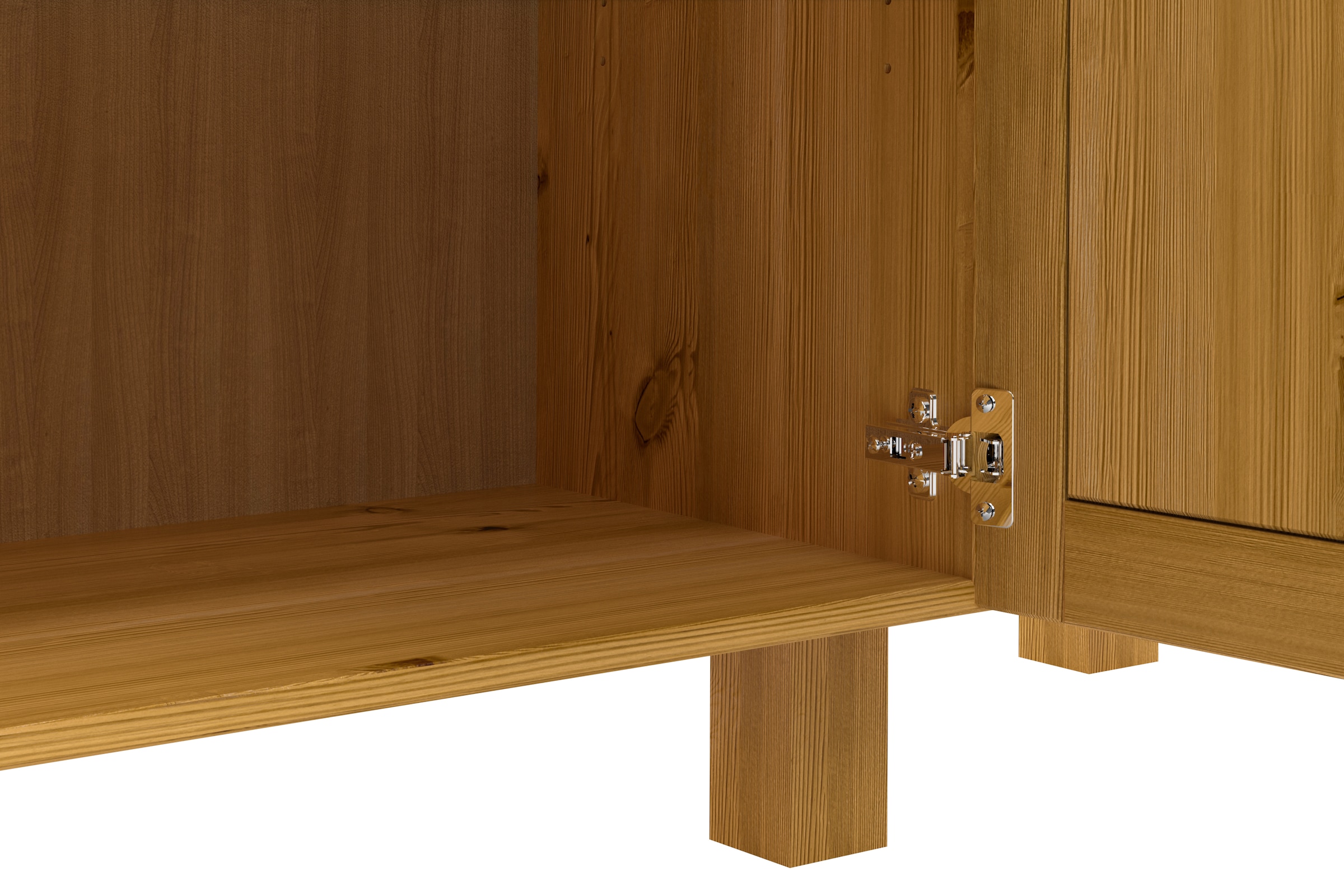 Home affaire Anrichte »Alby2« Mit 3 Türen, 3 Schubkästen und Metallgriffe, Breite 125 cm