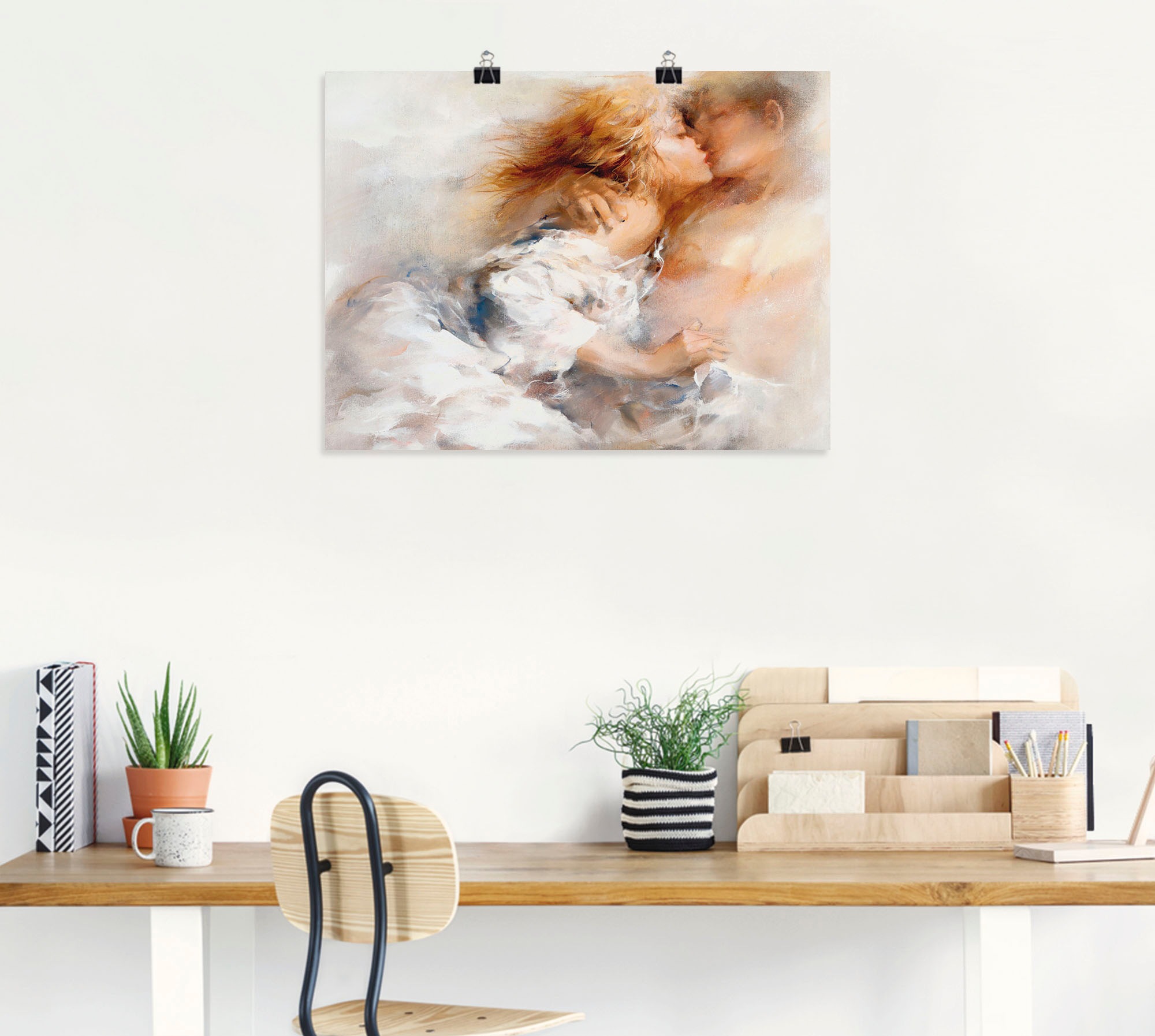 Artland »Leidenschaftlich« Paar 1 Stk. tlg. als Leinwandbild, Poster in verschied. Grössen