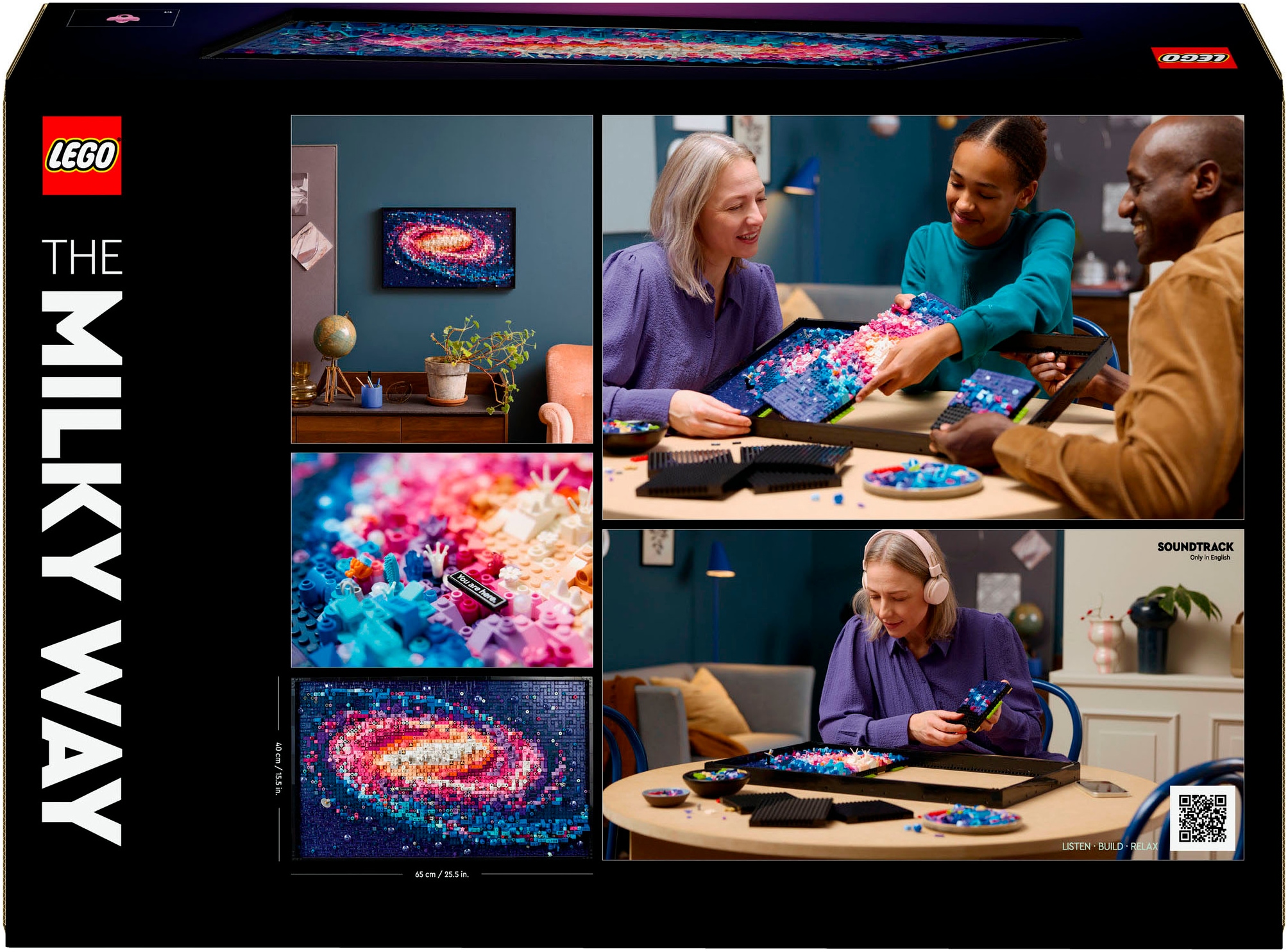 LEGO® Konstruktionsspielsteine »Die Milchstrassen-Galaxie (31212), LEGO ART« Made in Europe