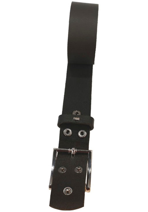 RETTUNGSRING by showroom 019° Ceinture en cuir mit austauschbarer Schliesse »Rollenschliesse Einfach Satiniert«