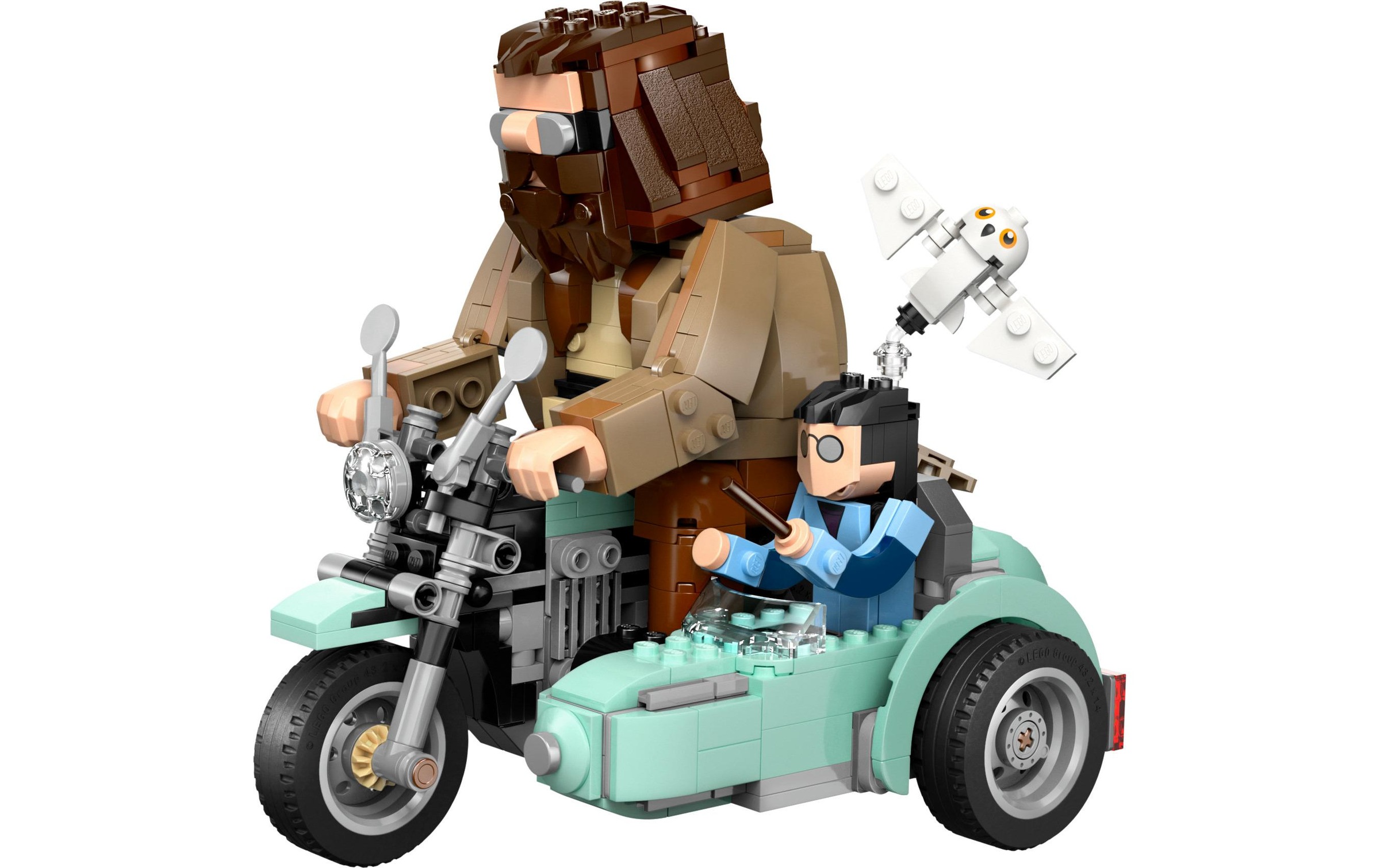 LEGO® Briques de jeu »Harry Potter Hagrids und Harrys Motorradtour 76443«