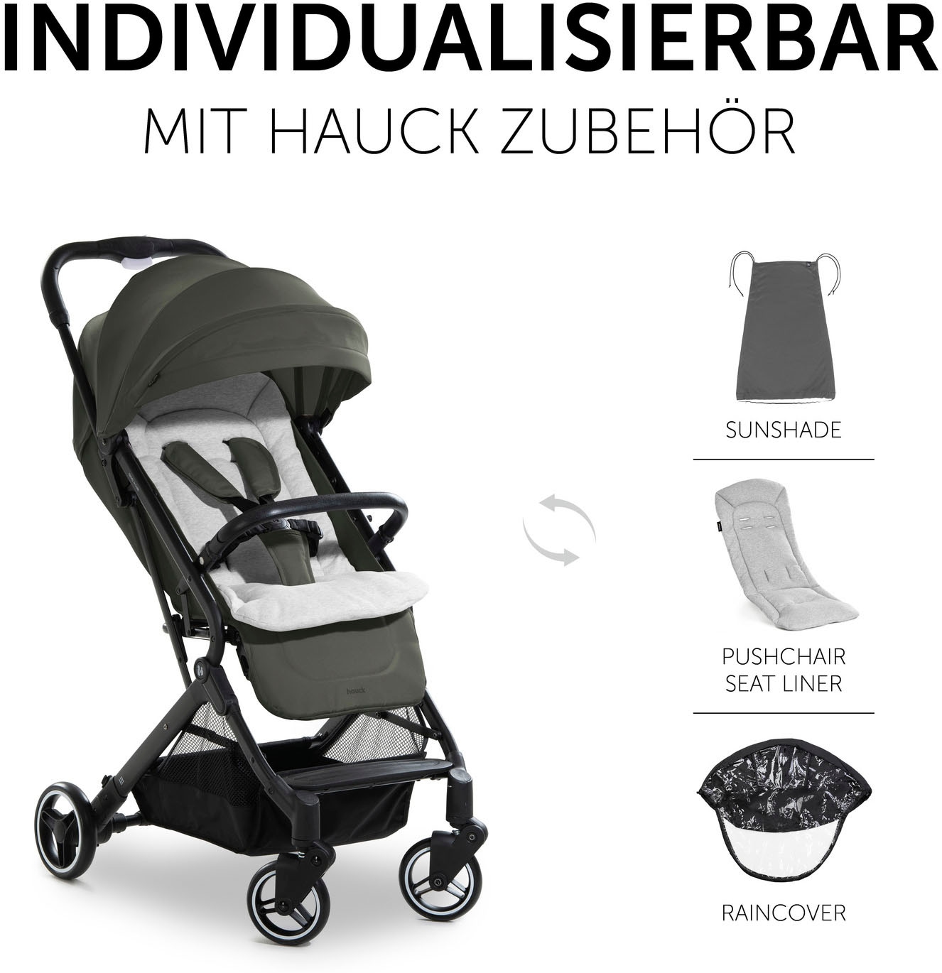 Hauck Poussette pour enfants »Travel N Care« 25 kilos Reisebuggy, leicht; bis 25 kg belastbar