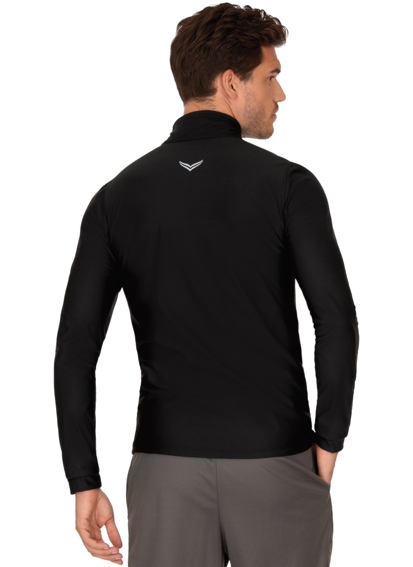 Trigema Sweatshirt »TRIGEMA Langärmeliges Sportshirt mit Reissverschluss«
