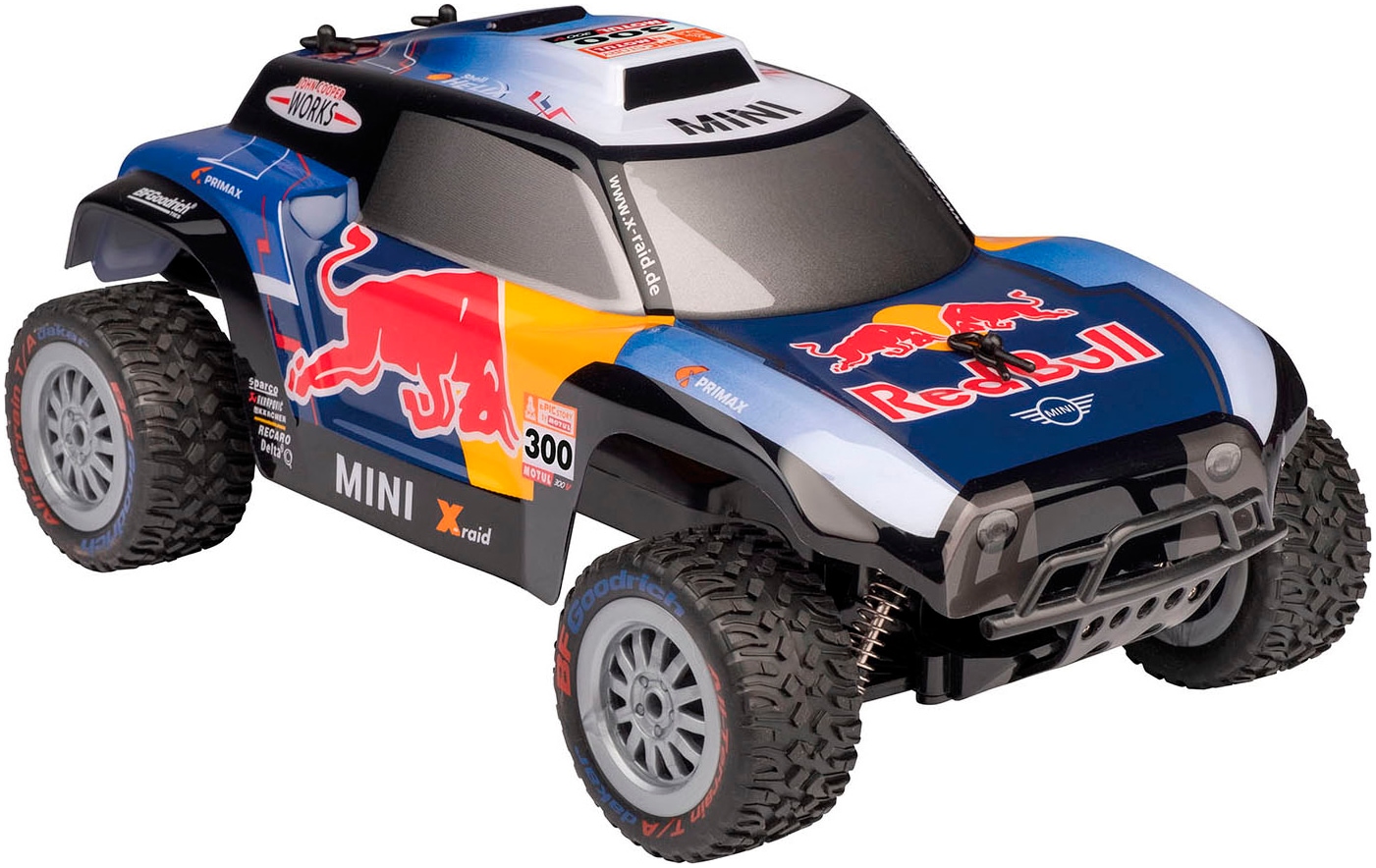 Happy People RC-Buggy »Mini Cooper JCW X-Raid Red Bull« mit Fernbedienung