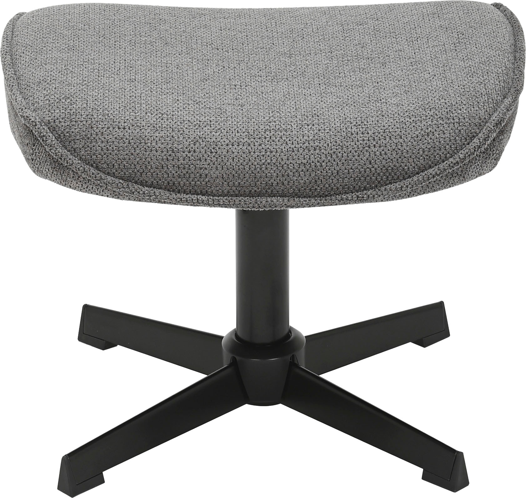 GOODproduct Fauteuil »YOLLI Relaxsessel, TV-Sessel mit Hocker« 360° Grad drehbar, Struktur-Bezug