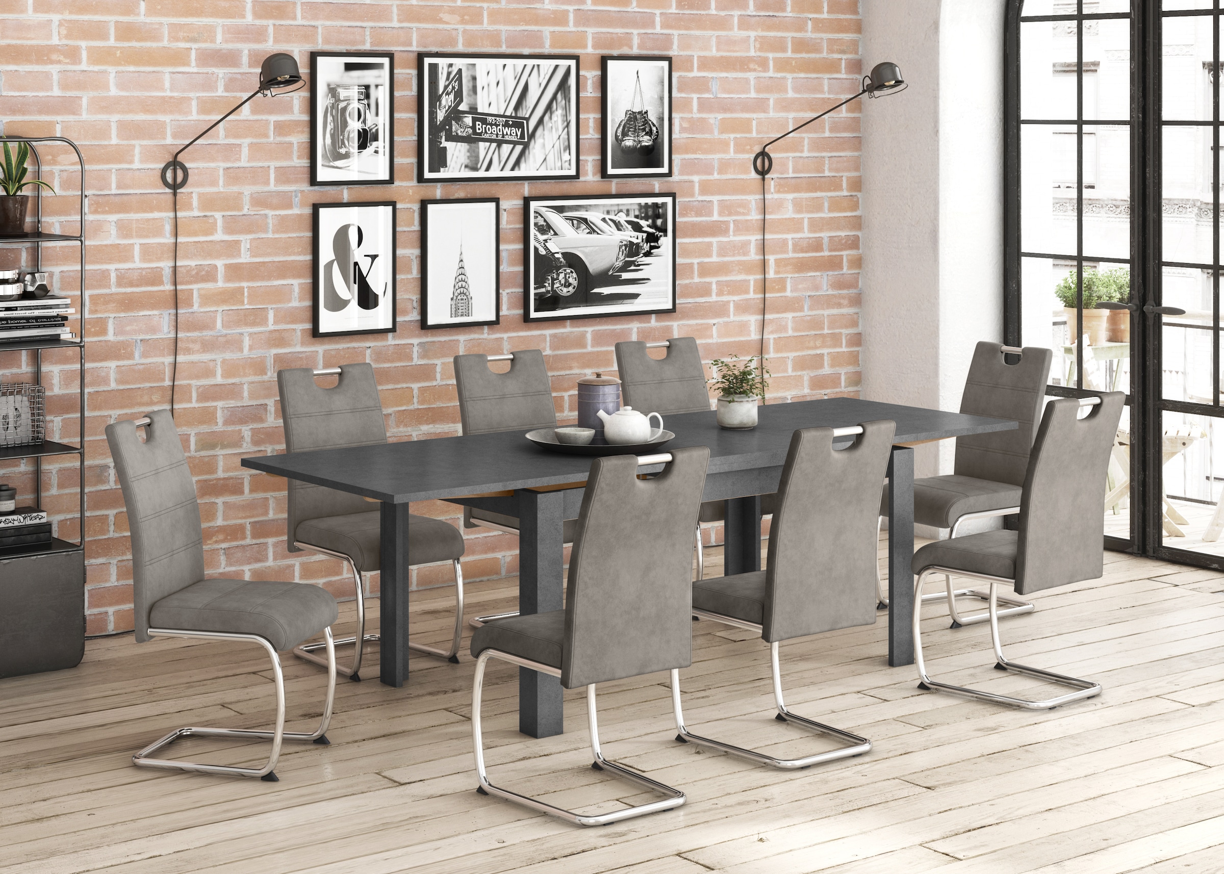 Mäusbacher Table de salle à manger »Monti« OTTO-Choices,  BESTSELLER!, Tisch, Küchentisch, Auszugstisch ausziehbar auf 280 cm