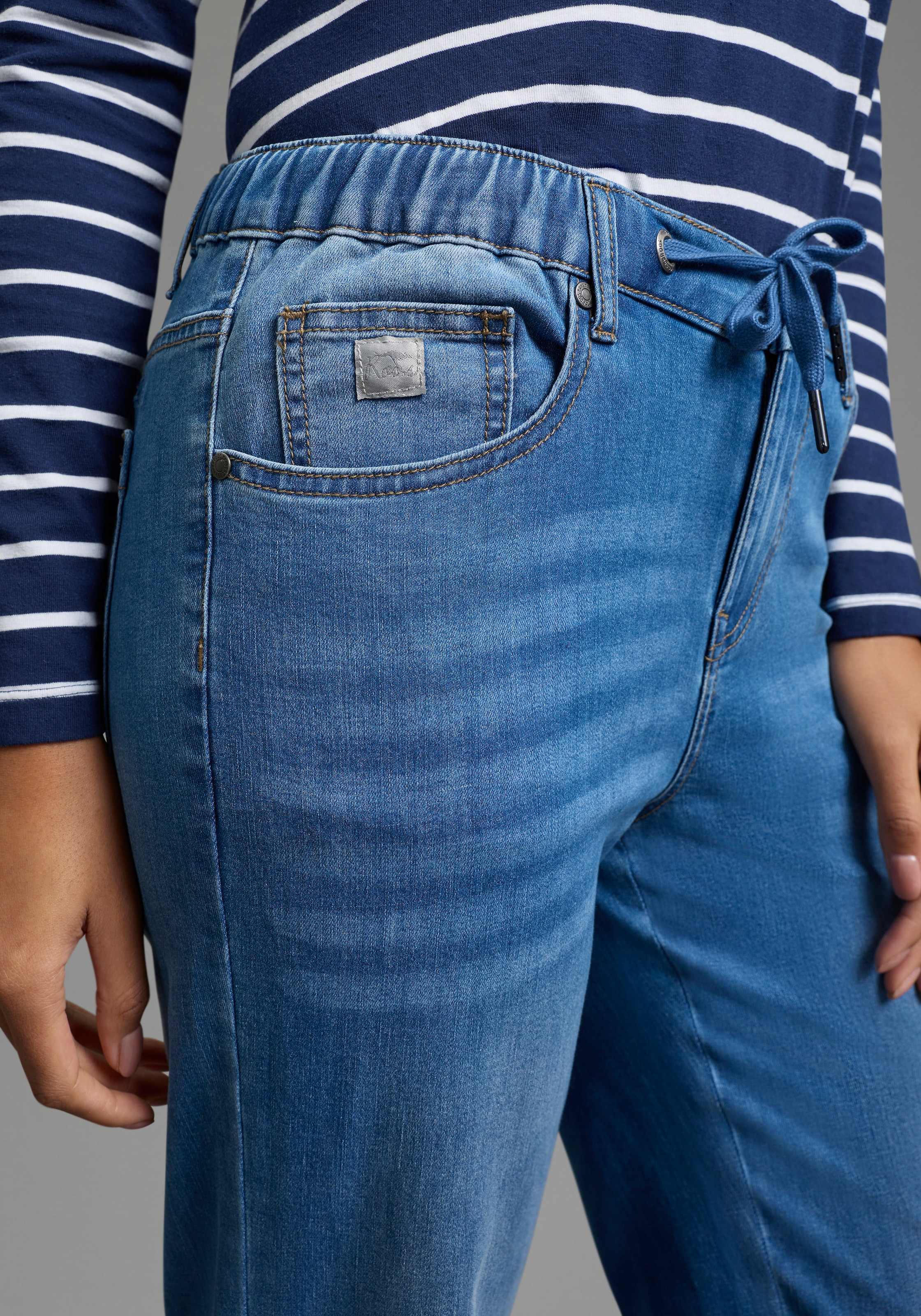 KangaROOS Jeans large weiter Bein, normale Passform, reguläre Leibhöhe