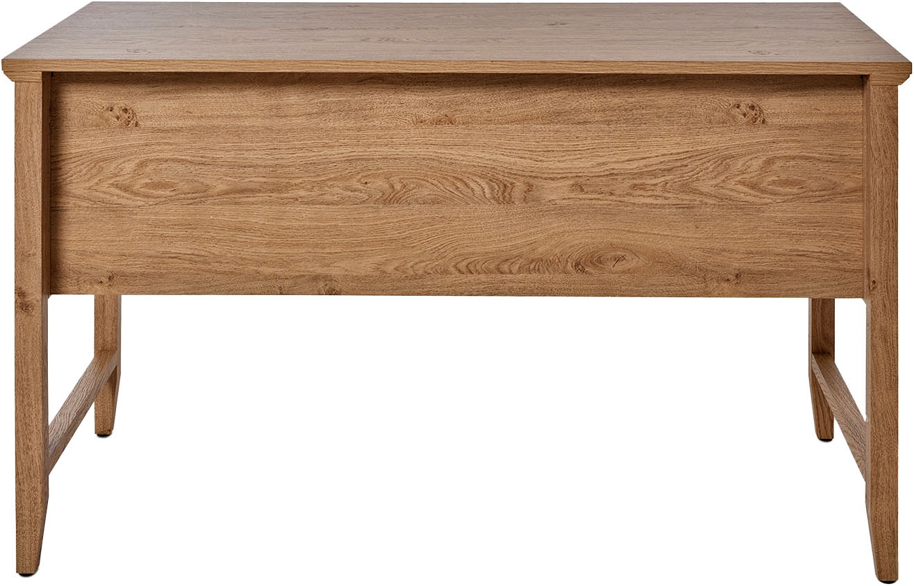 Jahnke Schreibtisch »CLASSIC D 130« 1 Stk. tlg. Schreibtisch, 4 Schubladen, Breite 130 cm